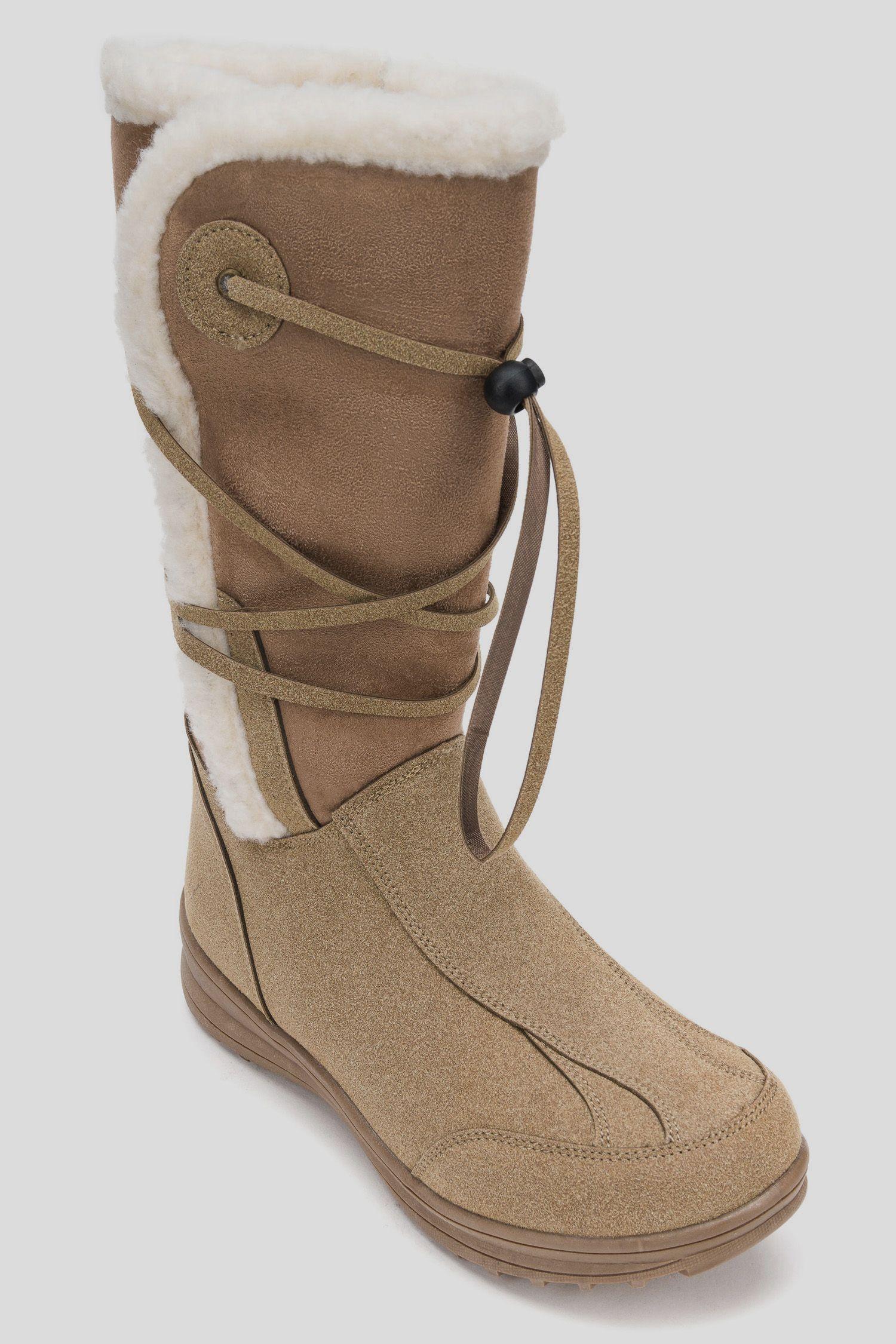 Bota Mujer Beige Ribun Carbin-2