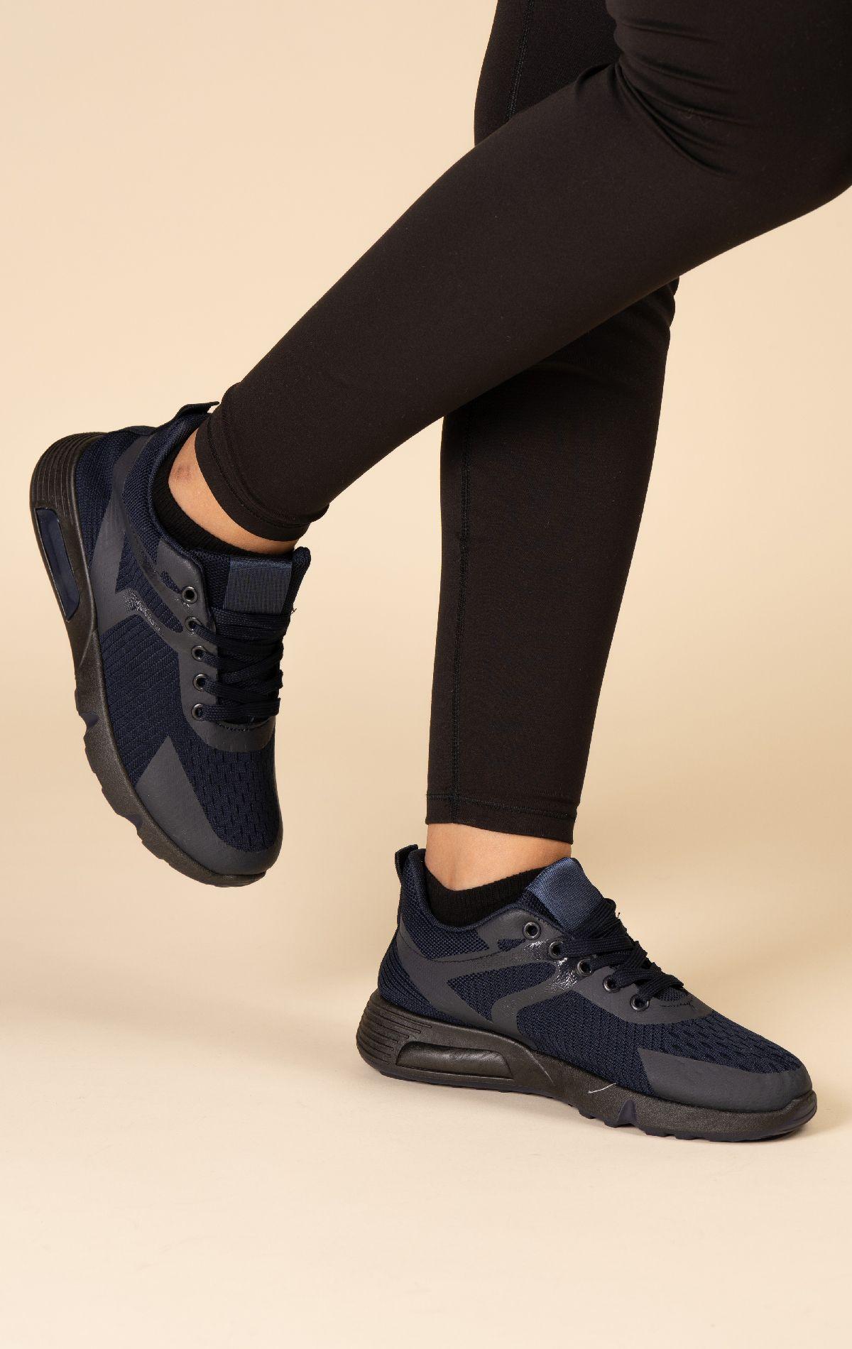 Zapatilla Deportiva Mujer Azul Euge Chinitown-4