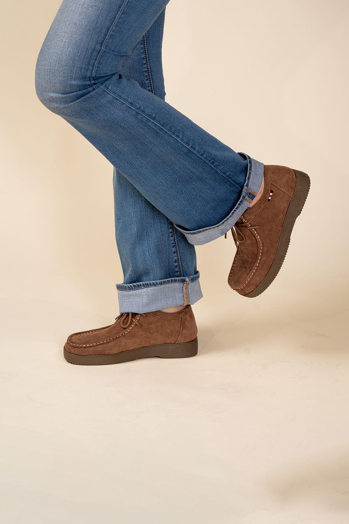 Zapato Mujer Khaki Johanna Boteli-4