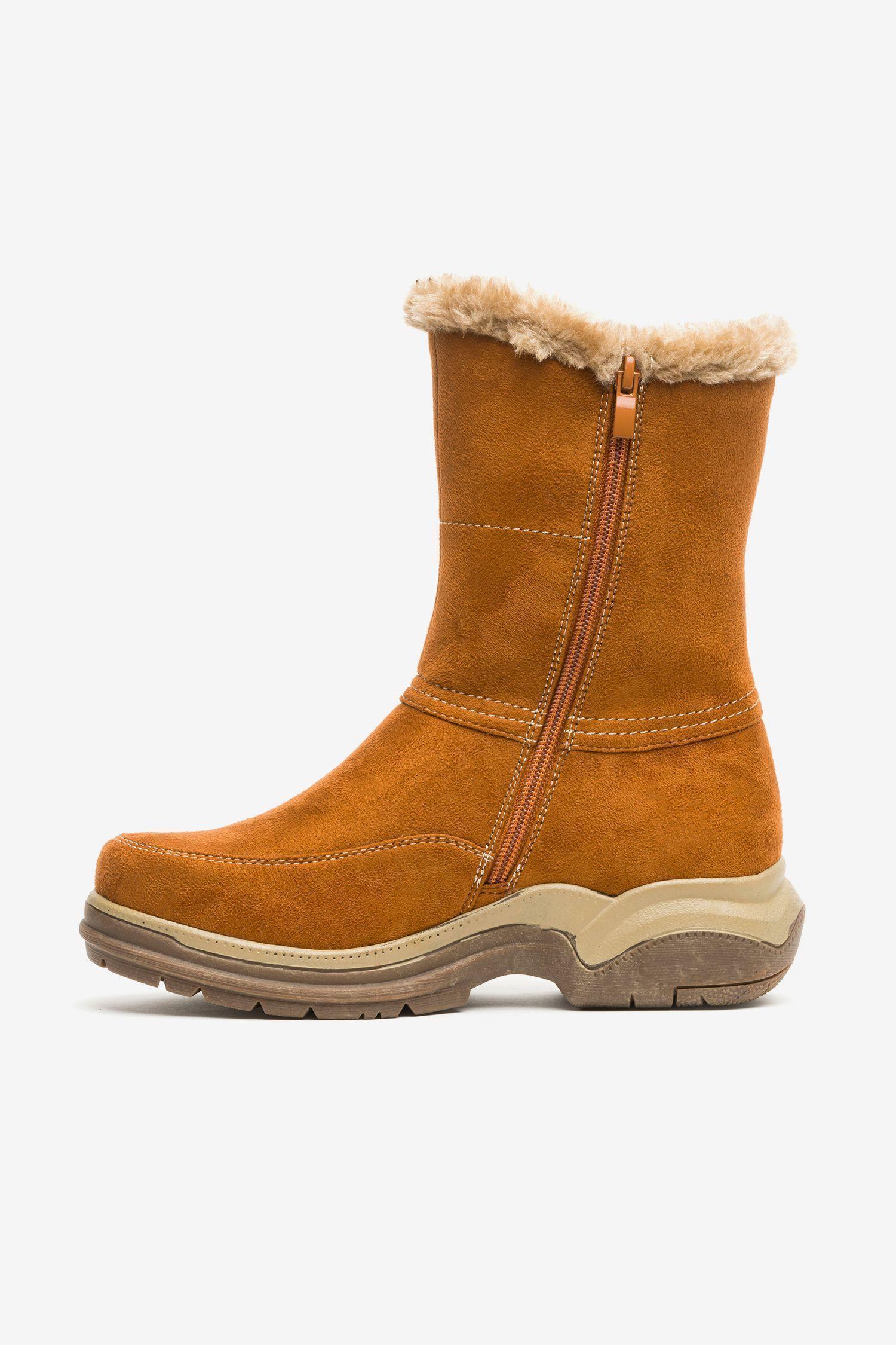 Bota Mujer Camel Oliva Chancleta-1