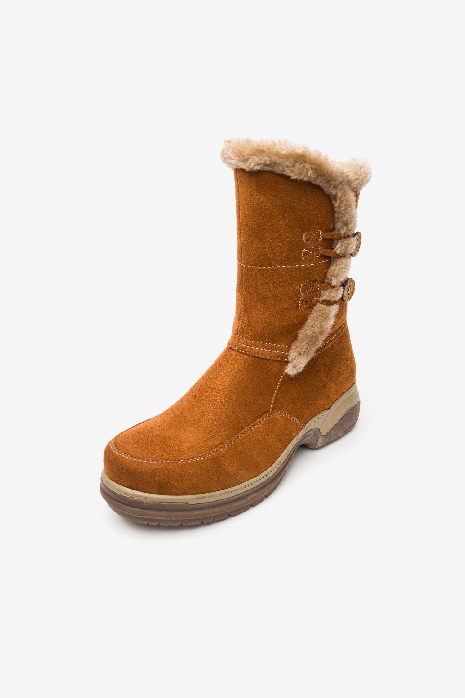 Bota Mujer Camel Oliva Chancleta-3
