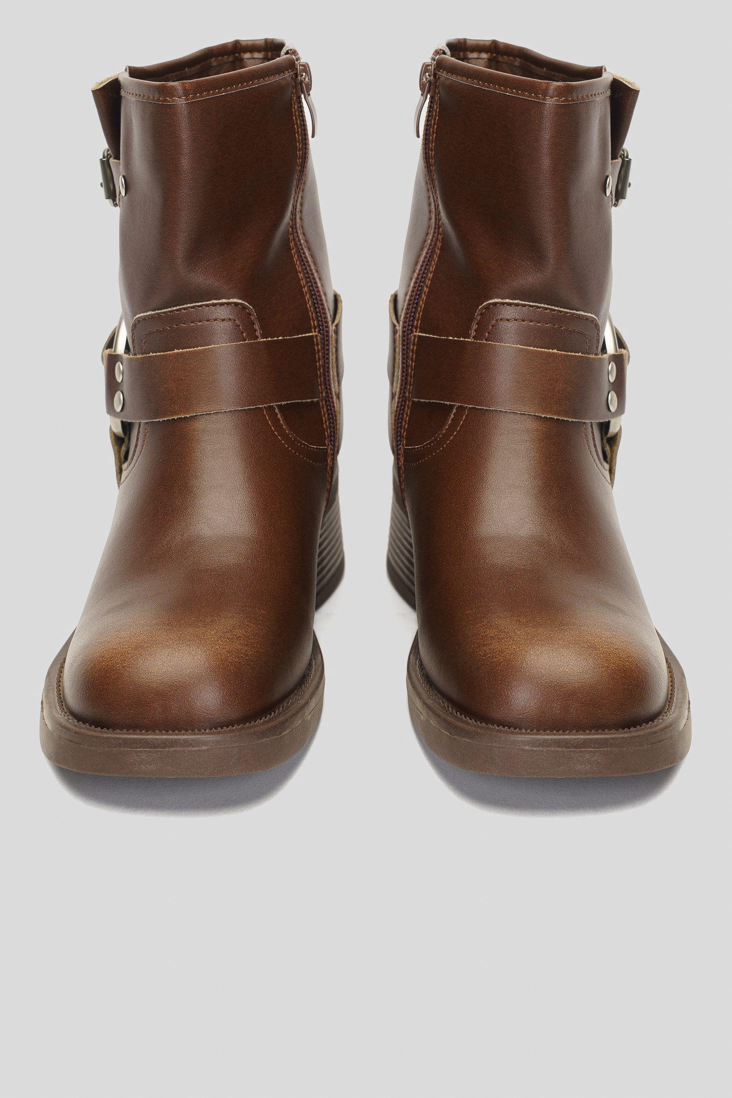 Bota Mujer Café Dahia Thunder Blue-3