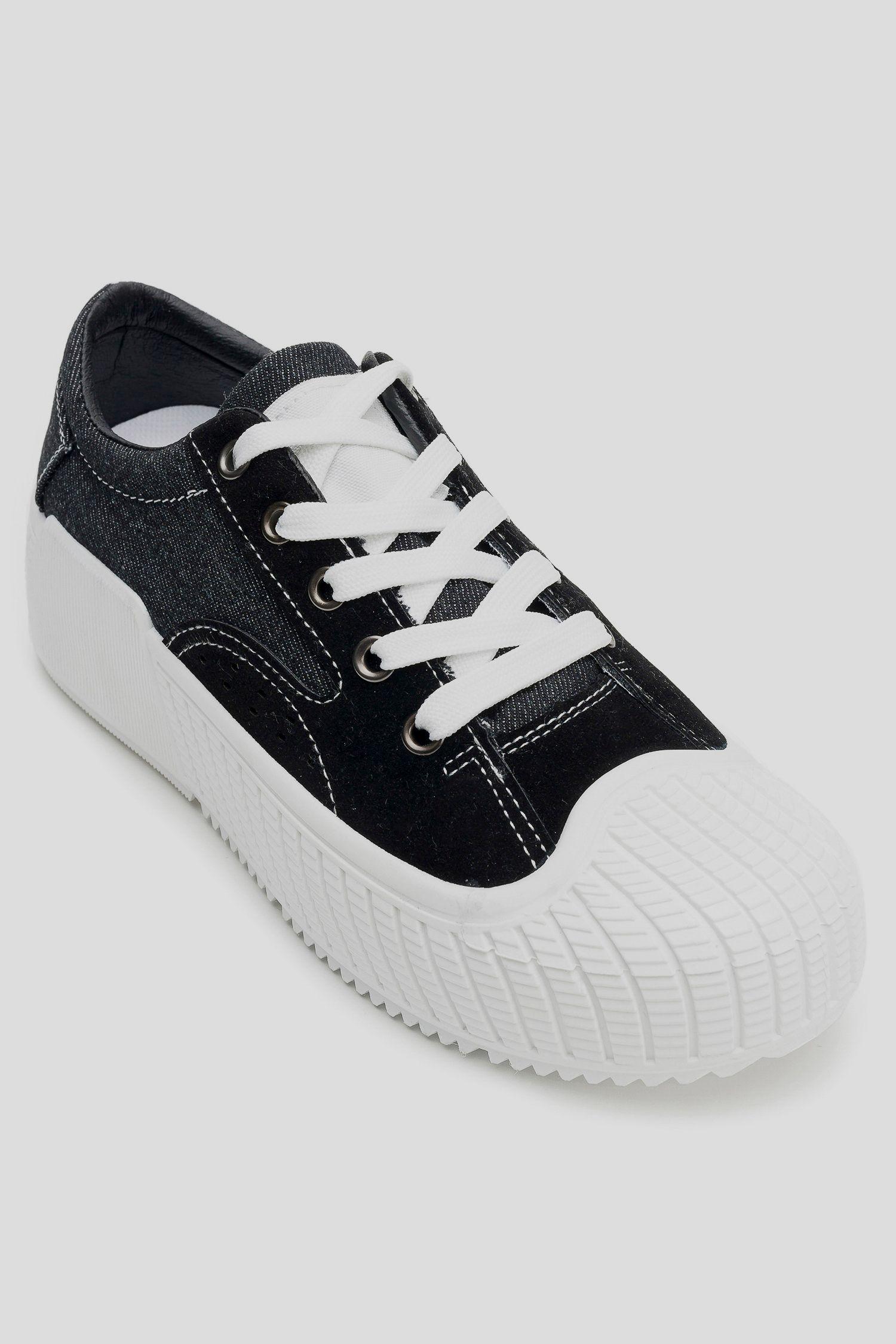 Zapatilla Urbana Mujer Negro Malú Chinitown-2