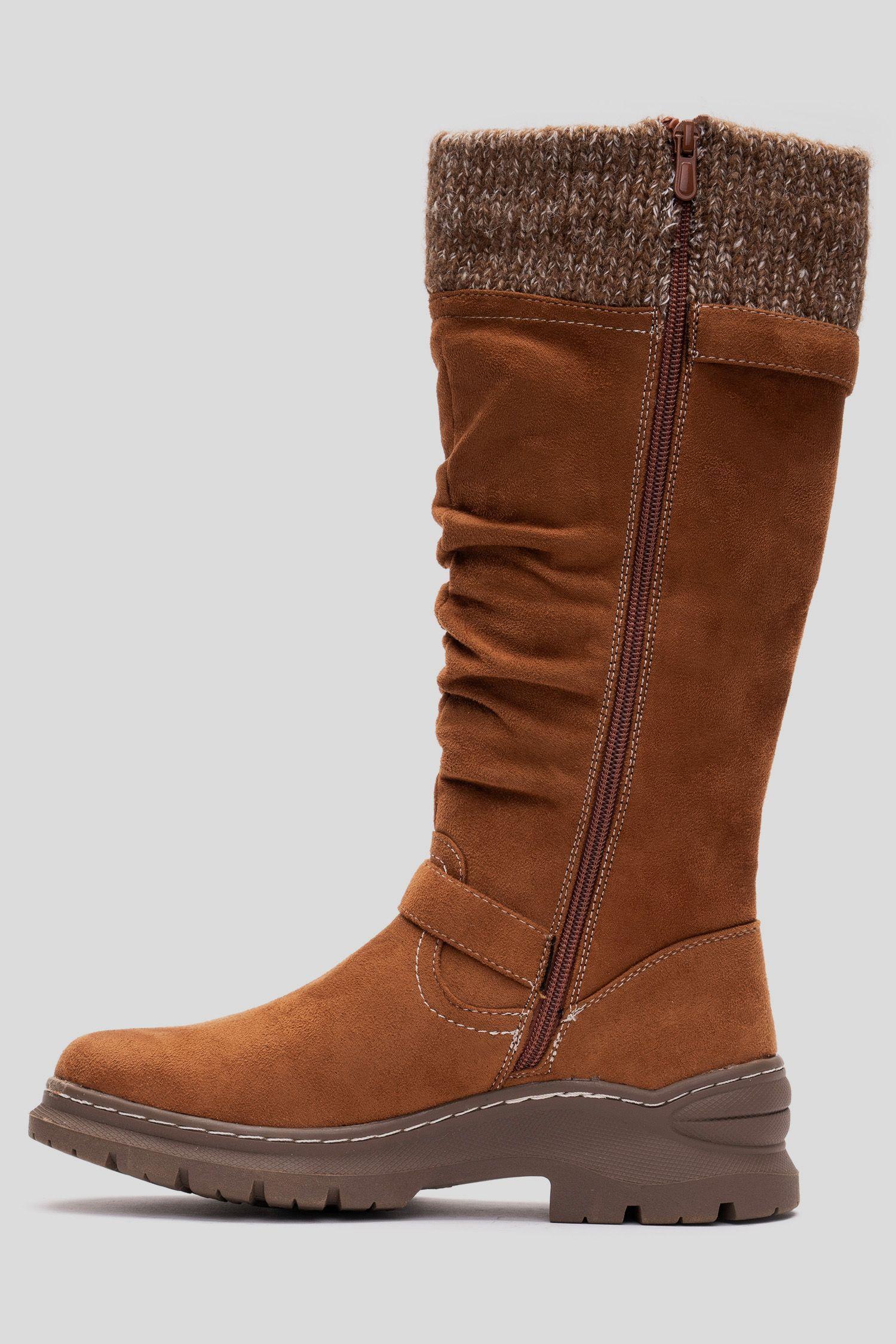 Bota Mujer Camel Kluna Chancleta-1