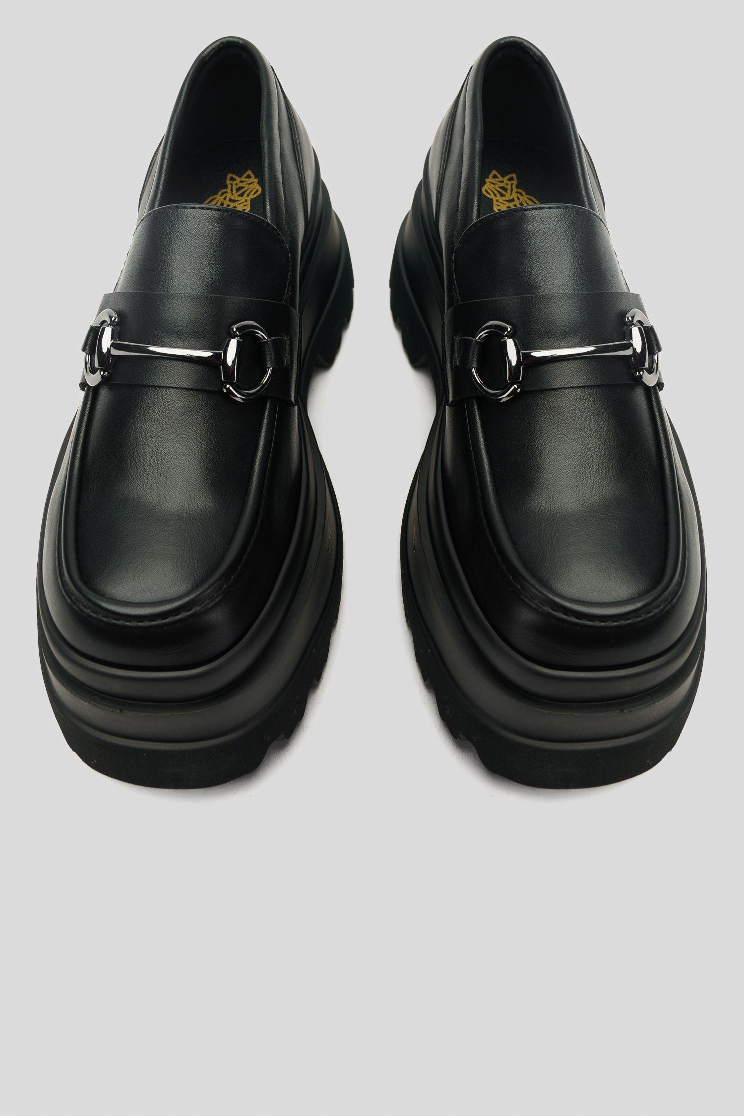 Mocasín Mujer Negro Leonie Chinitown-3