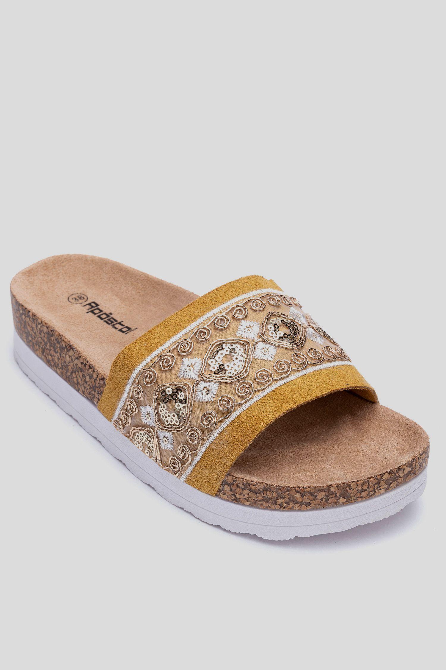 Sandalia Acia Yellow Chinitown-2