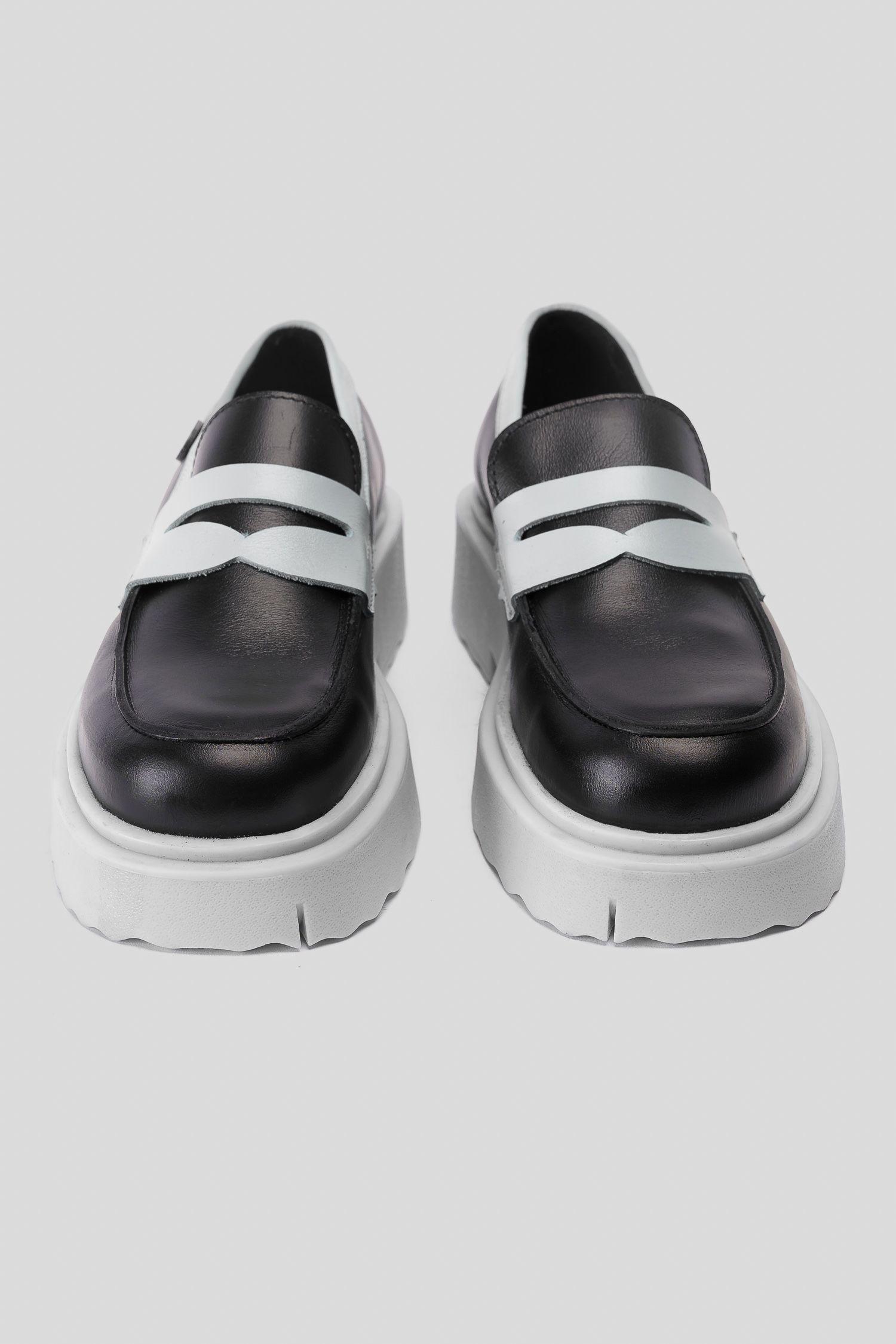 Mocasín Cuero Mármara Negro Celeste Landazuri-2