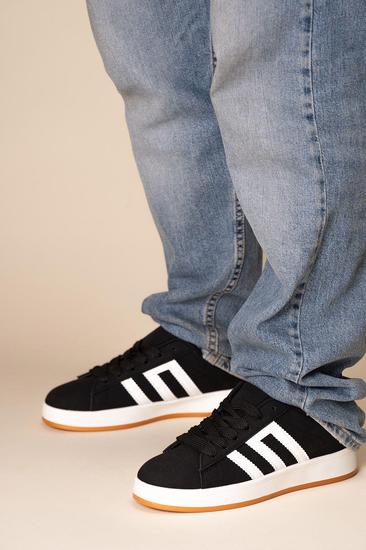 Zapatilla Hombre Negro Leif Chinitown-1
