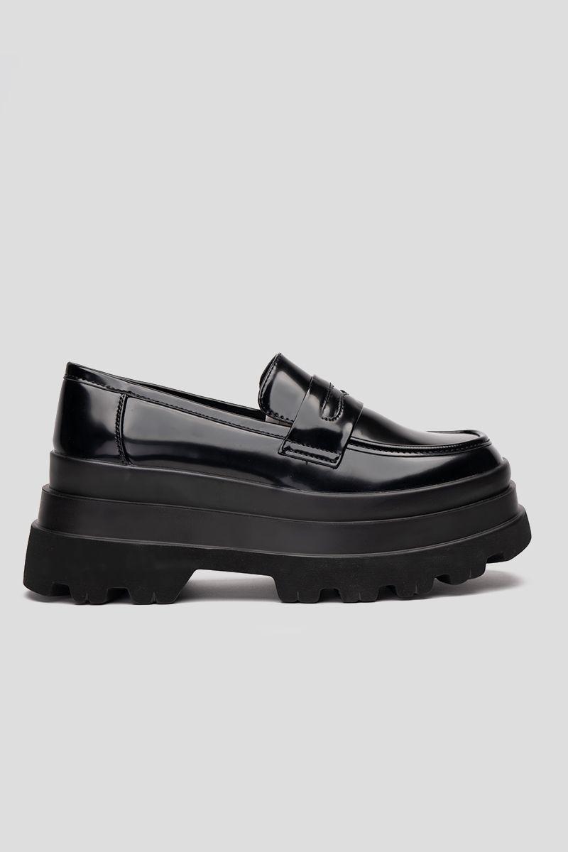 Mocasín Casual Mujer Negro Phoebe Chinitown-0