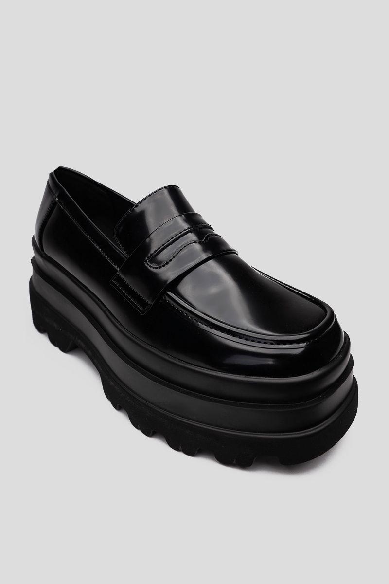 Mocasín Casual Mujer Negro Phoebe Chinitown-2