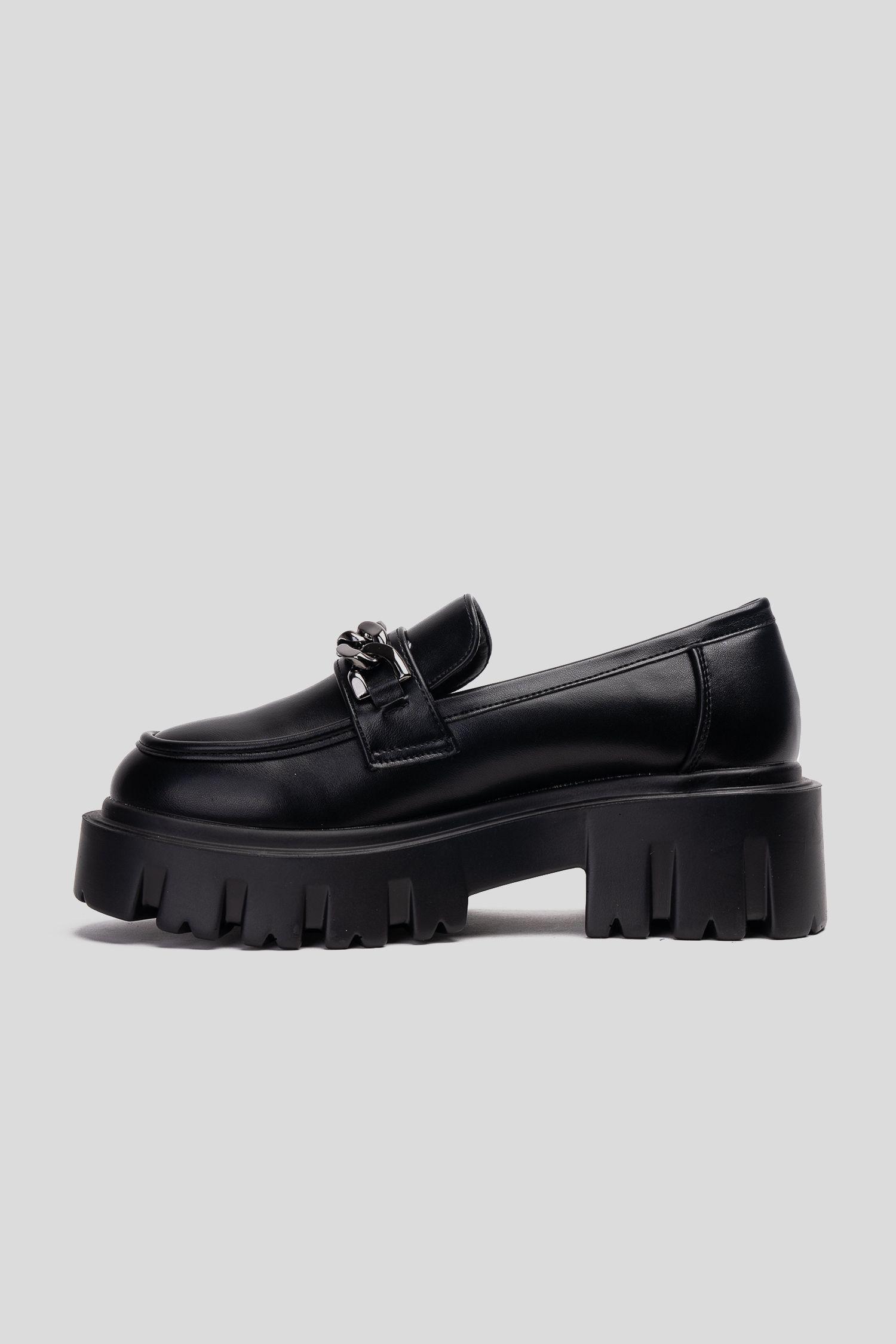 Mocasín Mujer Negro Layna Apóstol-1