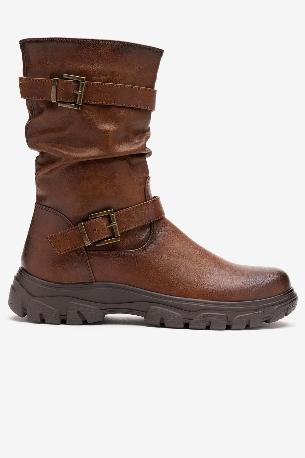 Bota Mujer Café Karín Thunder Blue-0