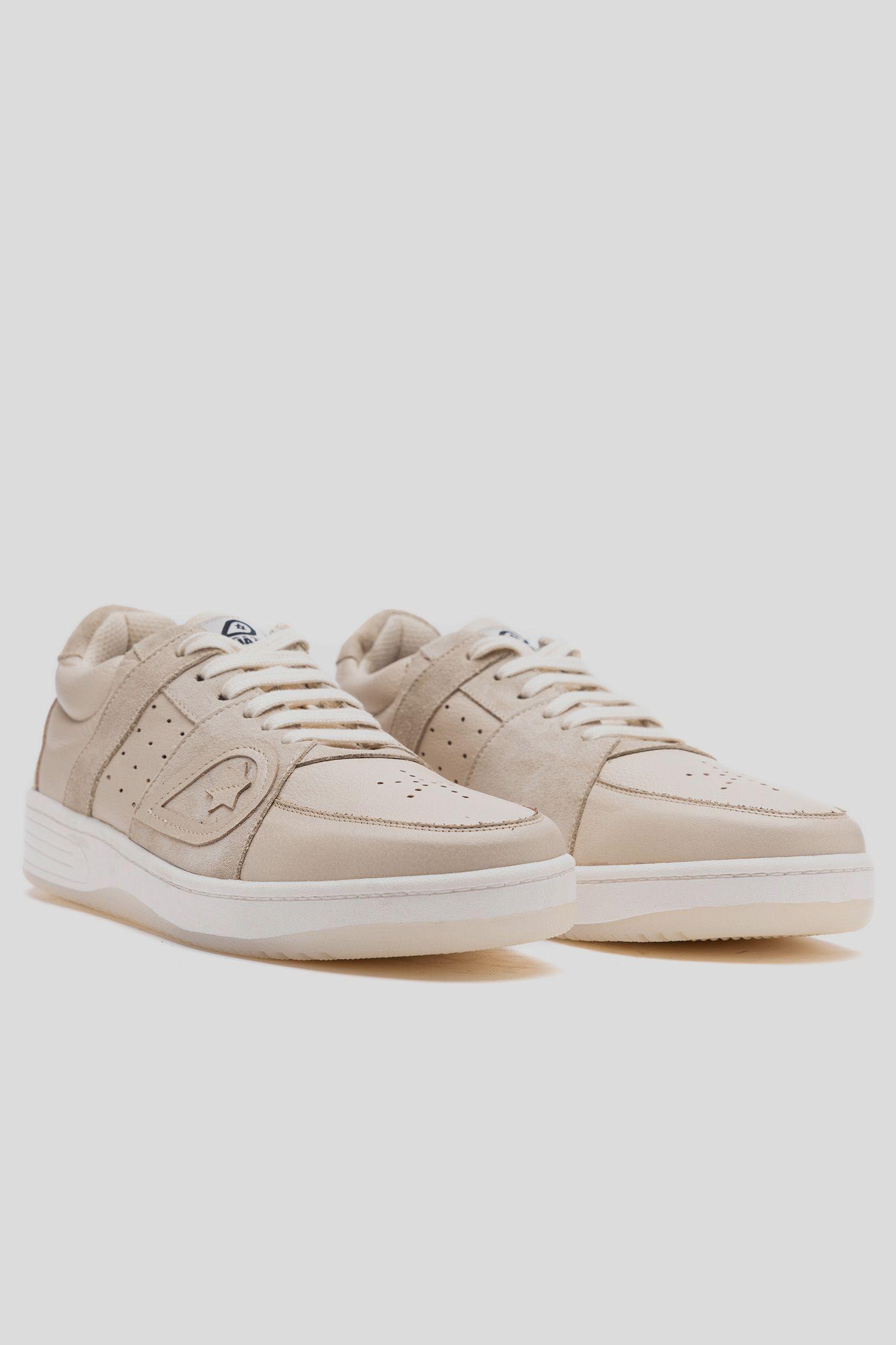 Zapatilla Cuero Unus Marfil Landazuri-3