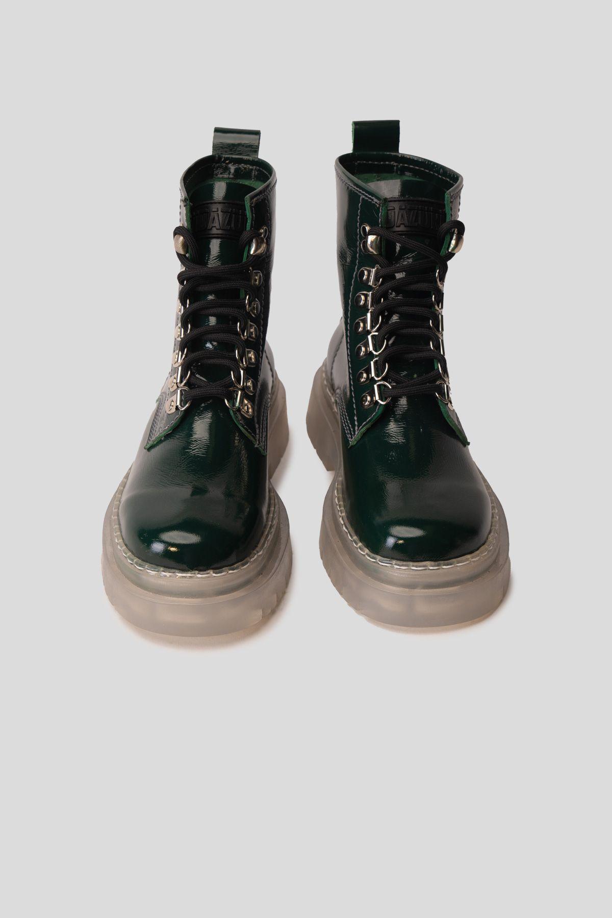 Bototo Cuero Priss Verde Musgo Landazuri-2