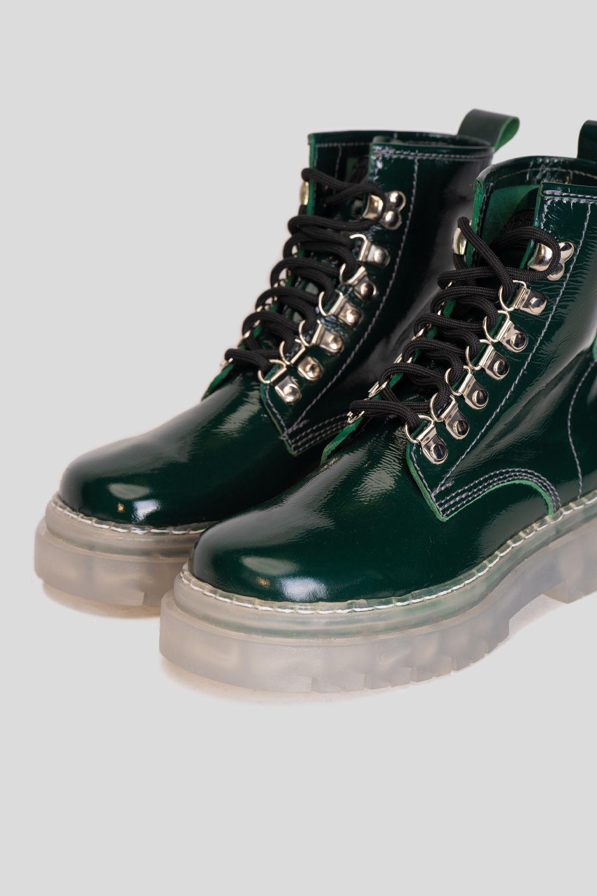 Bototo Cuero Priss Verde Musgo Landazuri-5