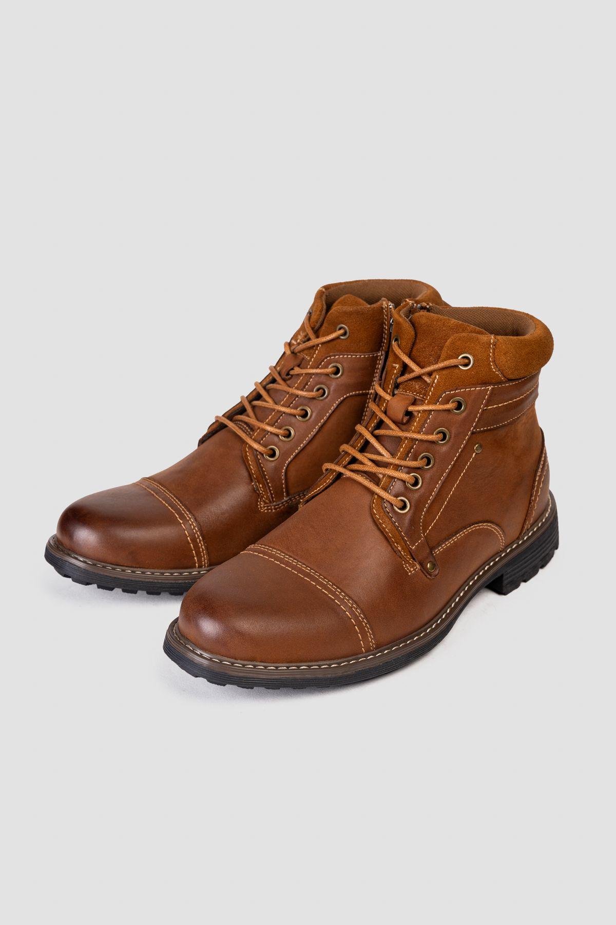 Botín Hombre Camel Íker Thunder Blue-2