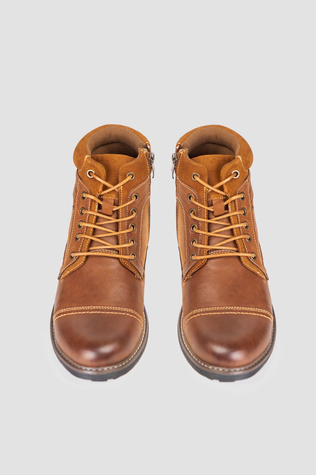 Botín Hombre Camel Íker Thunder Blue-3