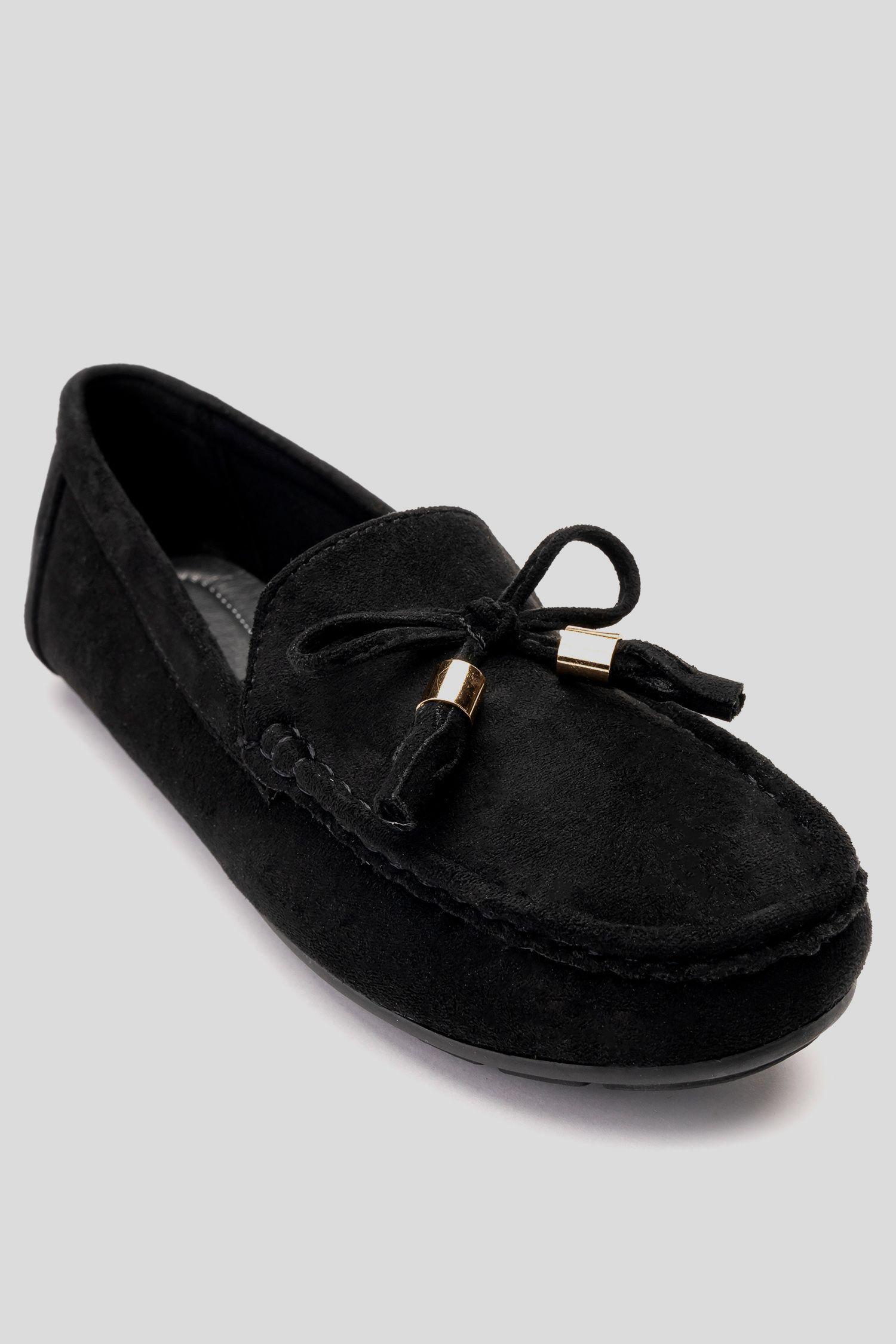 Mocasin Mujer Negro Zinerva Chancleta-2