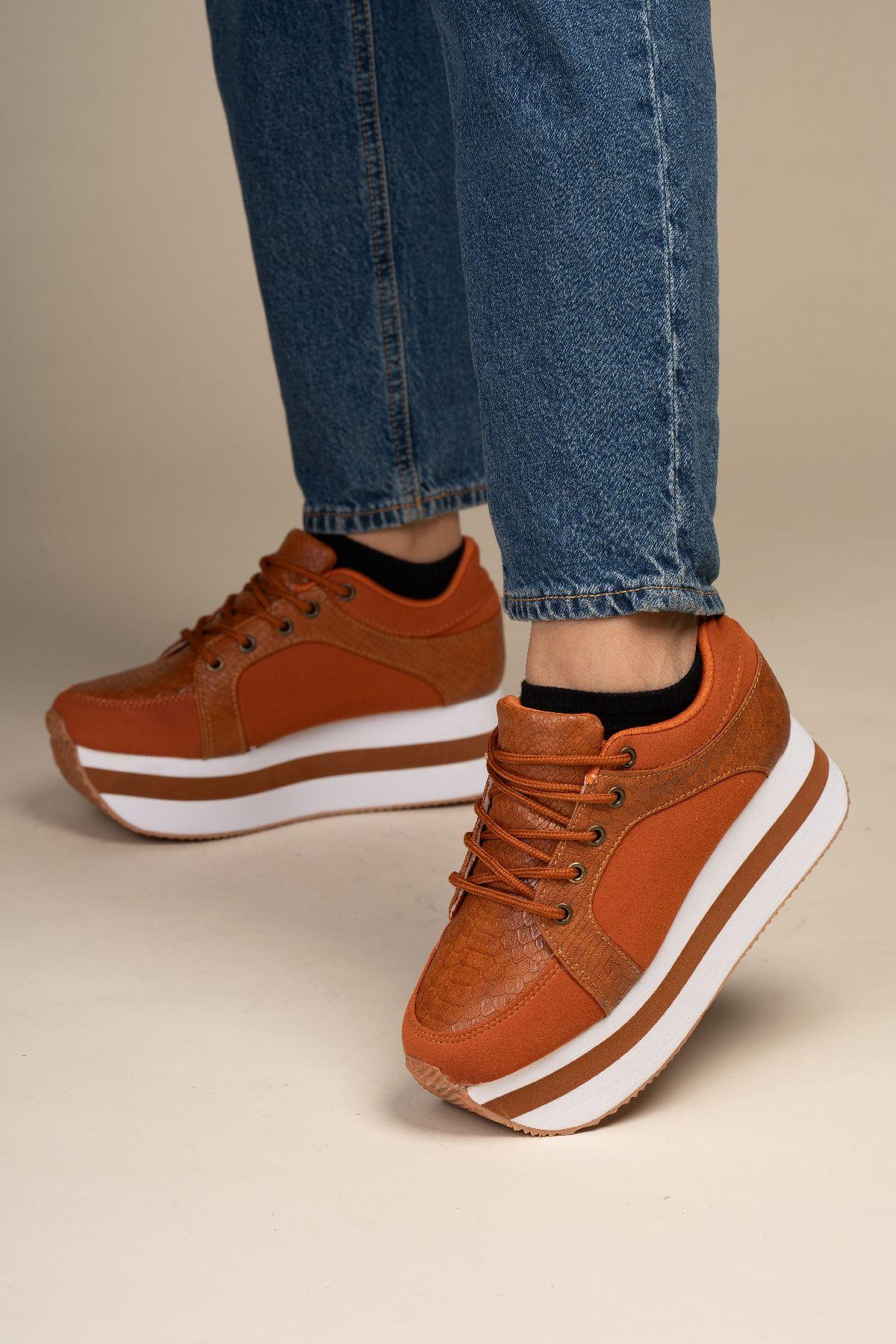 Zapatilla Casual Mujer Camel Kendra Chinitown-4