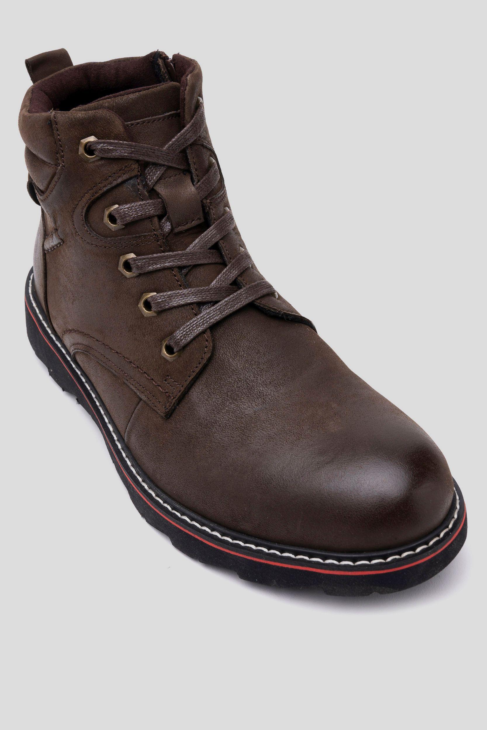 Botín Hombre Café Mateo Thunder Blue-2