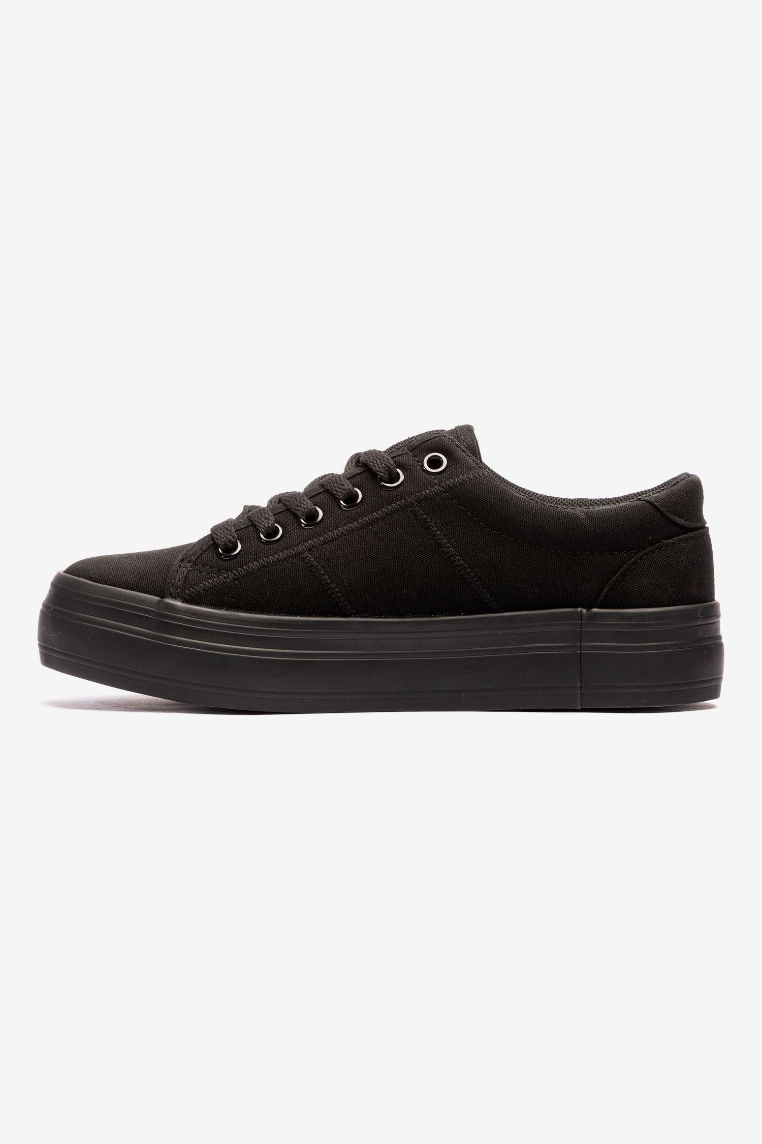 Zapatilla Mujer Negro Colomba Chancleta-1