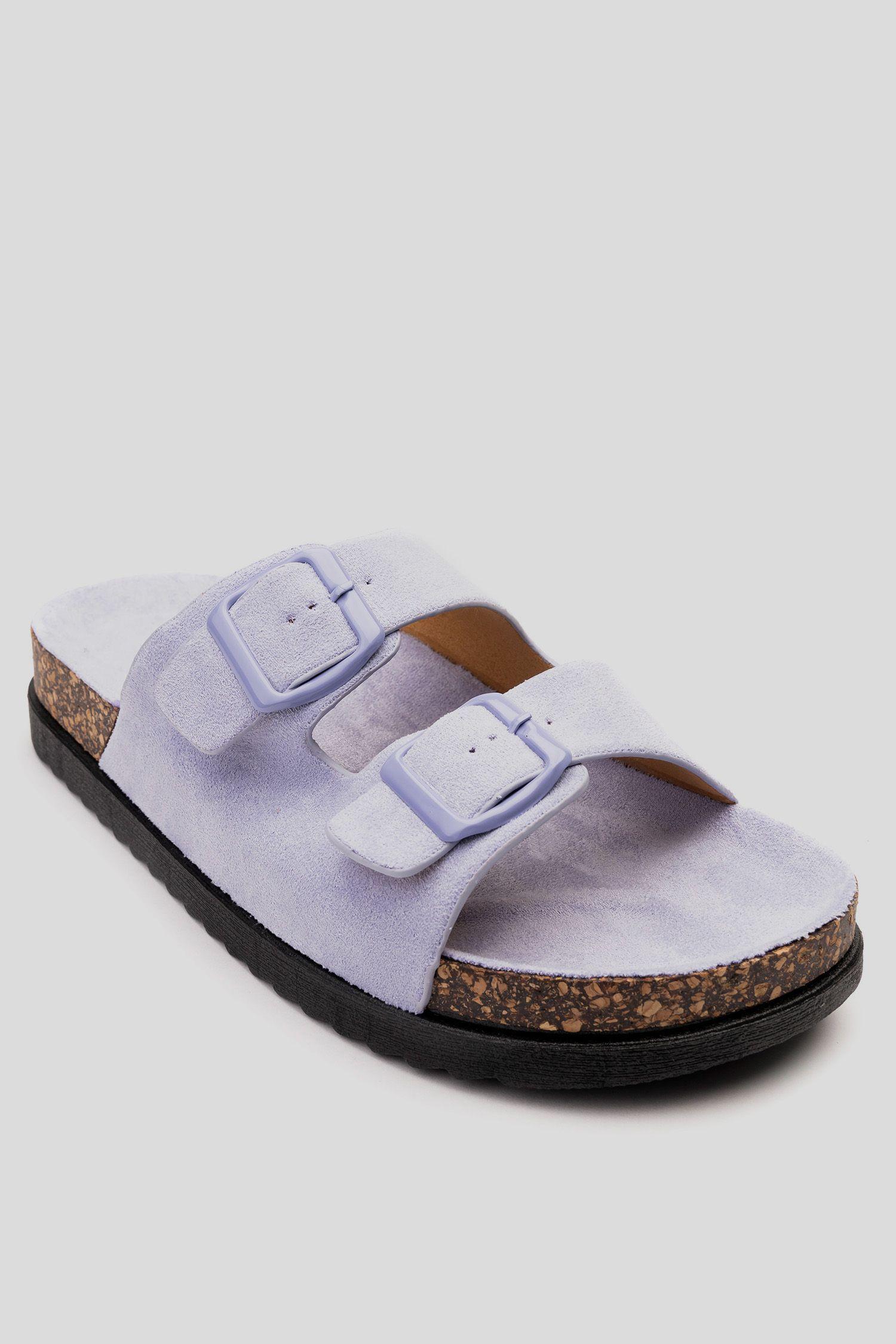 Sandalia Mujer Morado Misha Chancleta-2