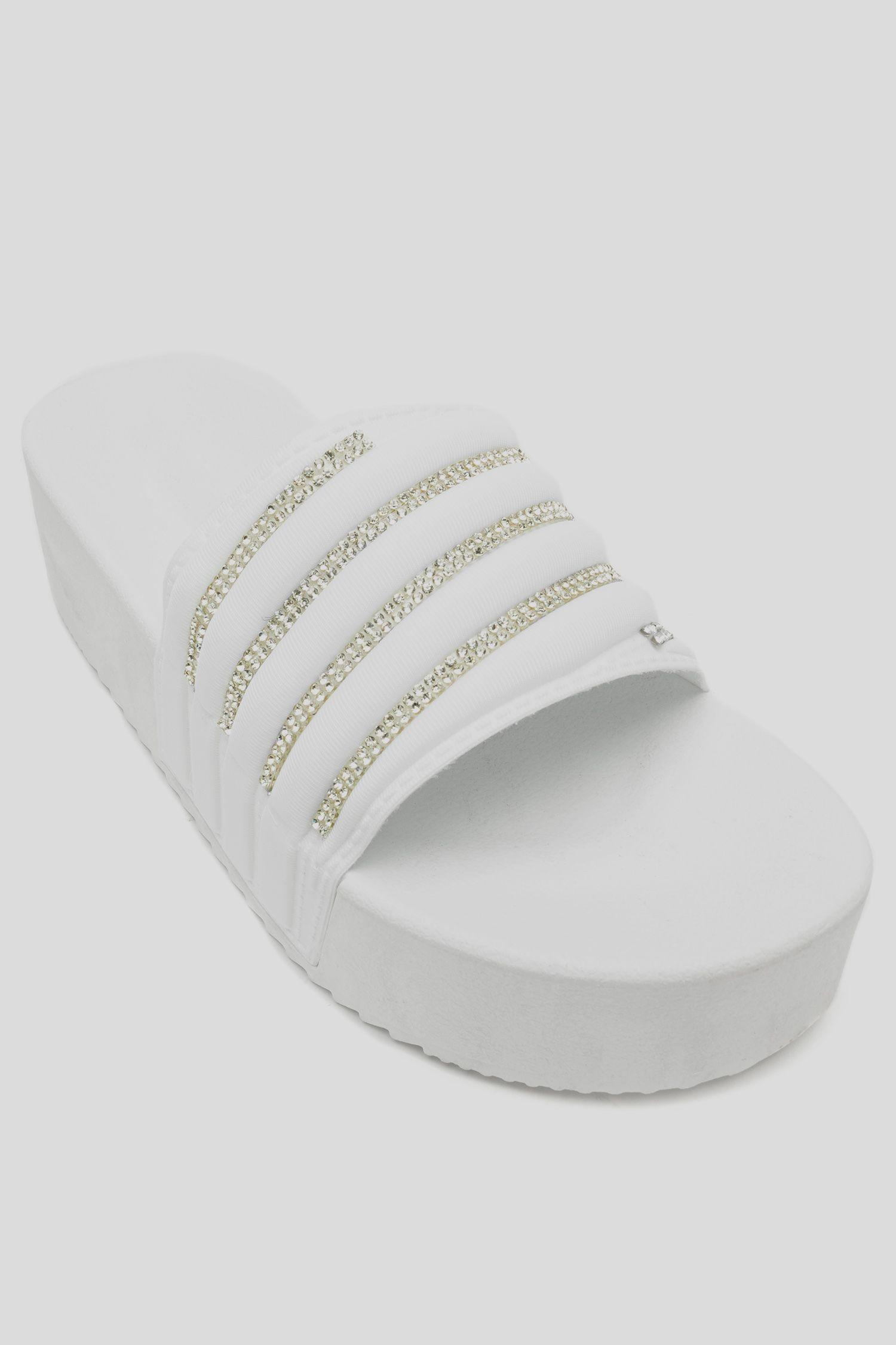 Sandalia Mujer Blanco Valentini Chancleta-2