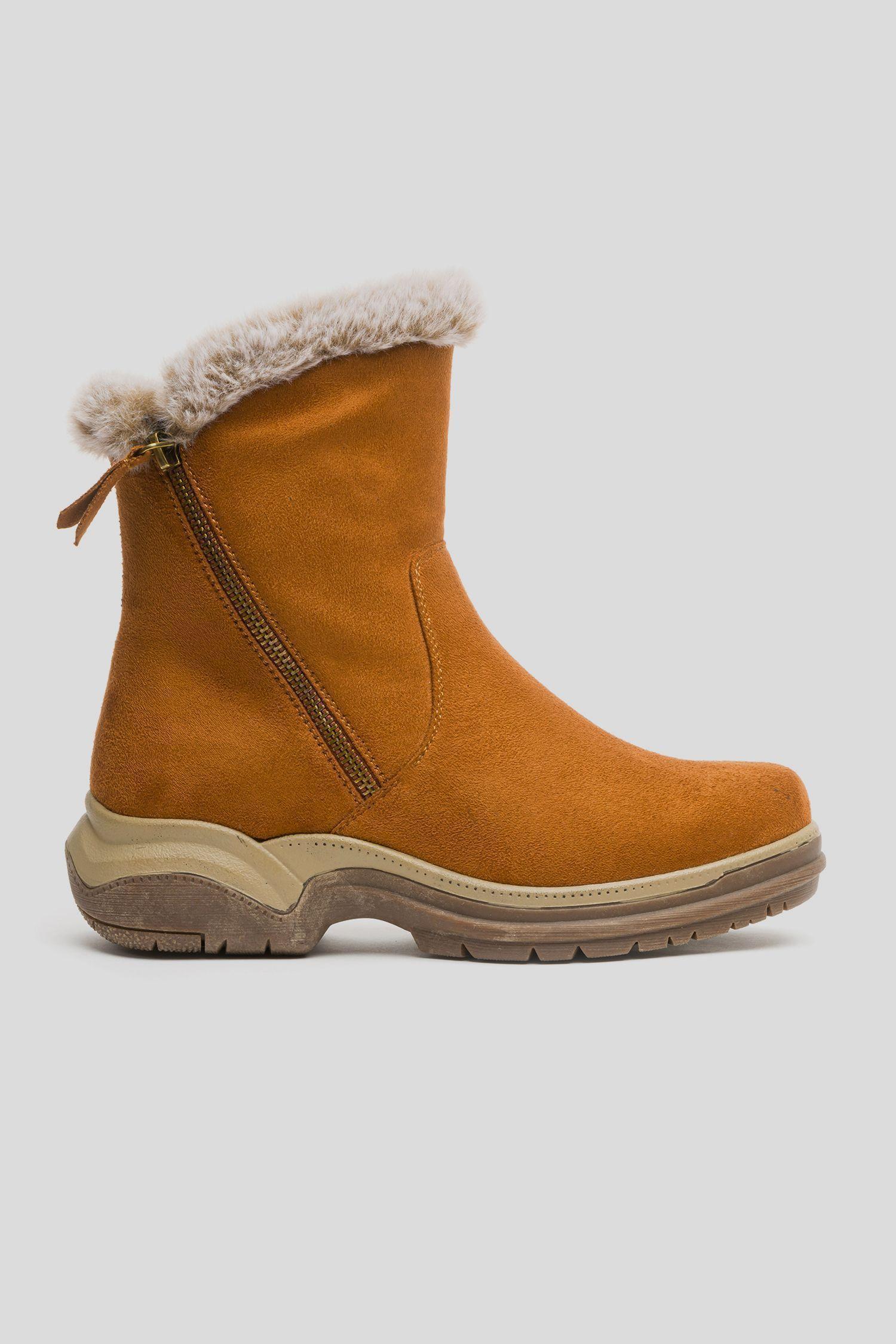 Bota Mujer Camel Nina Chancleta-0