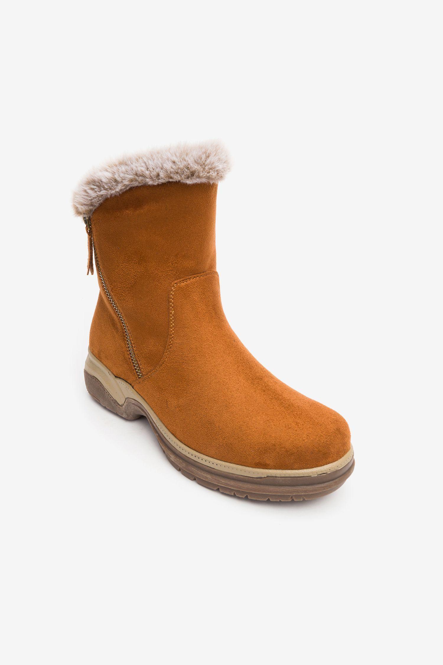 Bota Mujer Camel Nina Chancleta-2