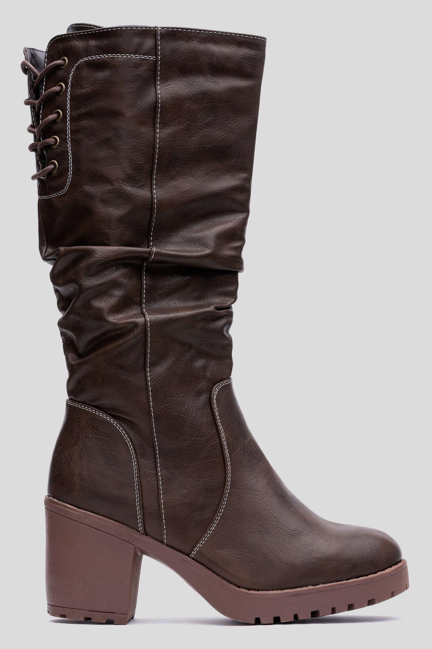 Bota Mujer Café Moro Lisa Chancleta-0