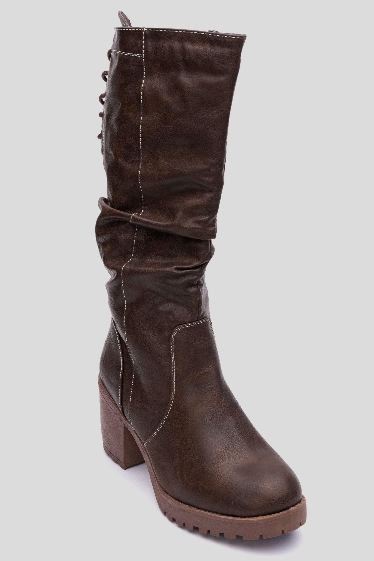 Bota Mujer Café Moro Lisa Chancleta-2