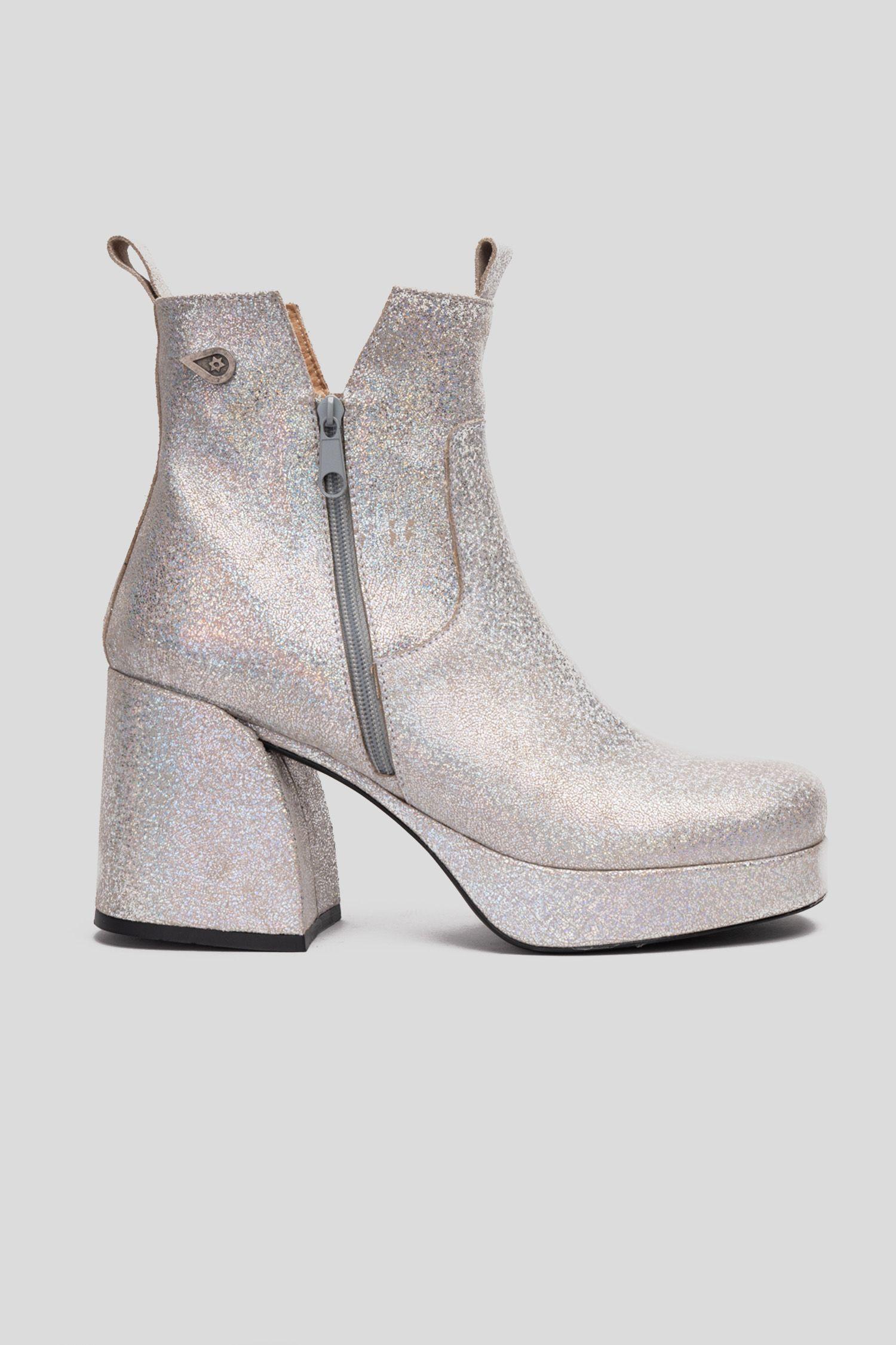 Botín Aspasia Glitter Cuero Landazuri-0