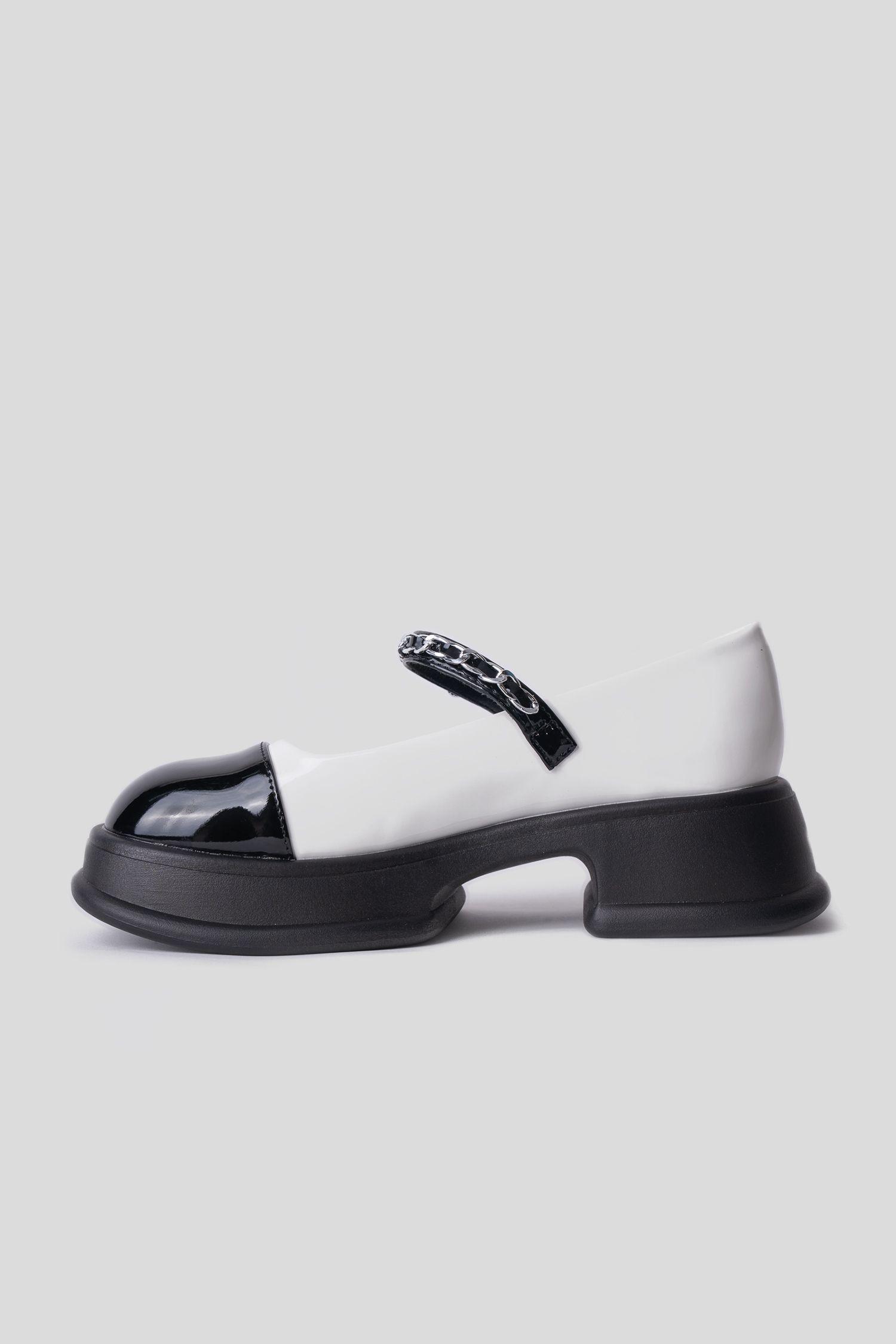 Mocasín Mujer Blanco Mencia Apóstol-1