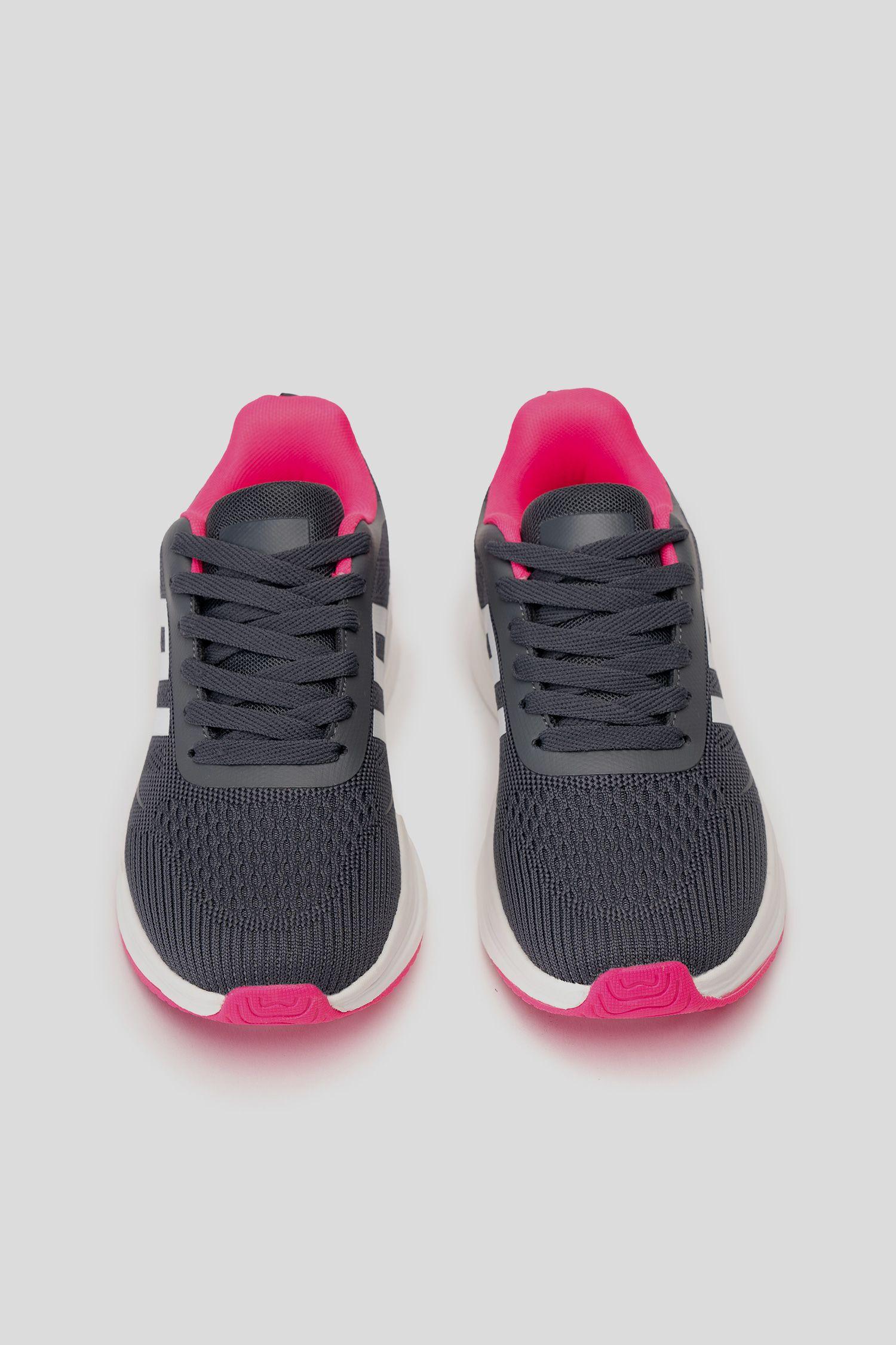 Zapatilla Mujer Gris Rosa Triale Chinitown-3
