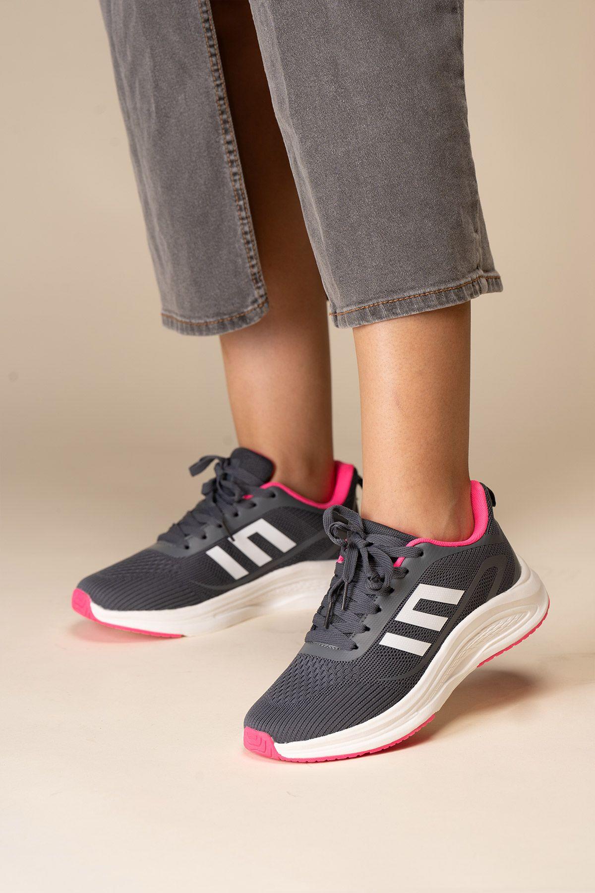Zapatilla Mujer Gris Rosa Triale Chinitown-6