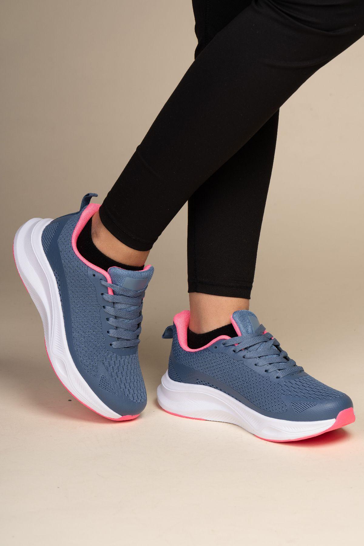 Zapatilla Deportiva Mujer Azul Owen Chinitown-4