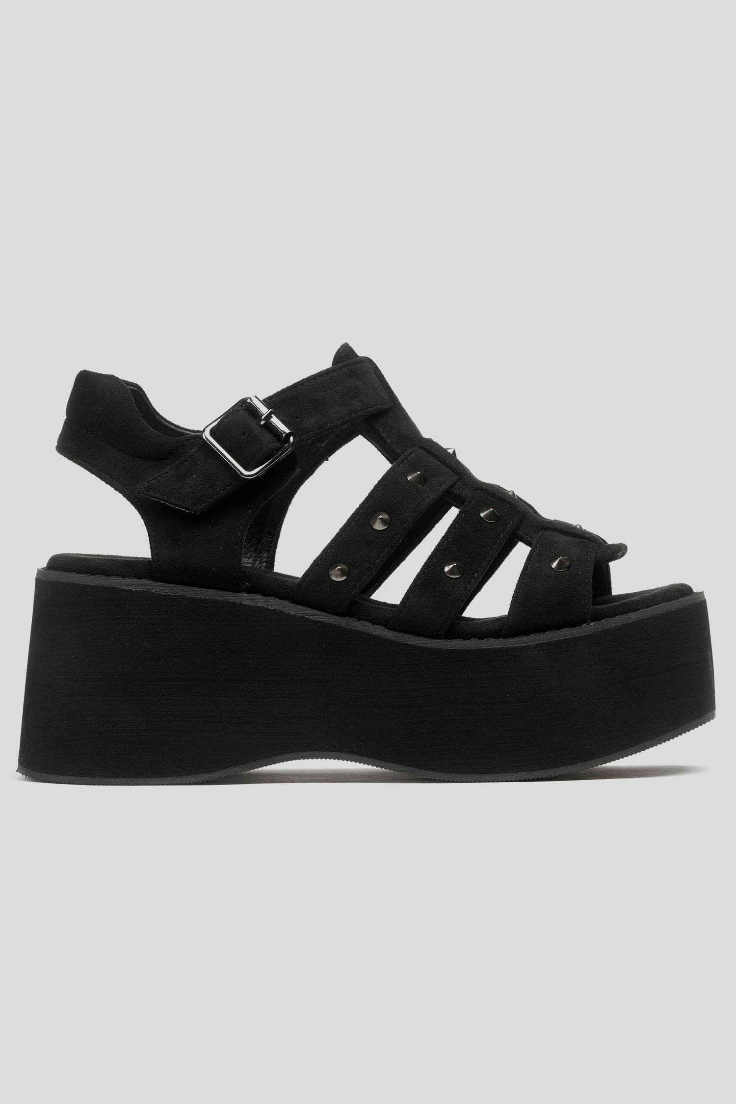 Sandalia Mujer Negro Finis Chancleta-0