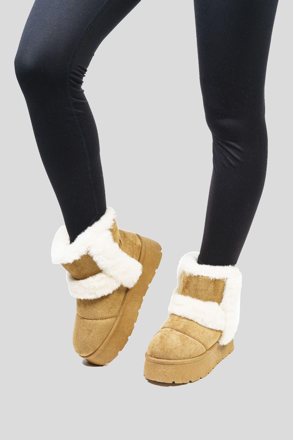 Botín Mujer Camel Dara Thunder Blue-1