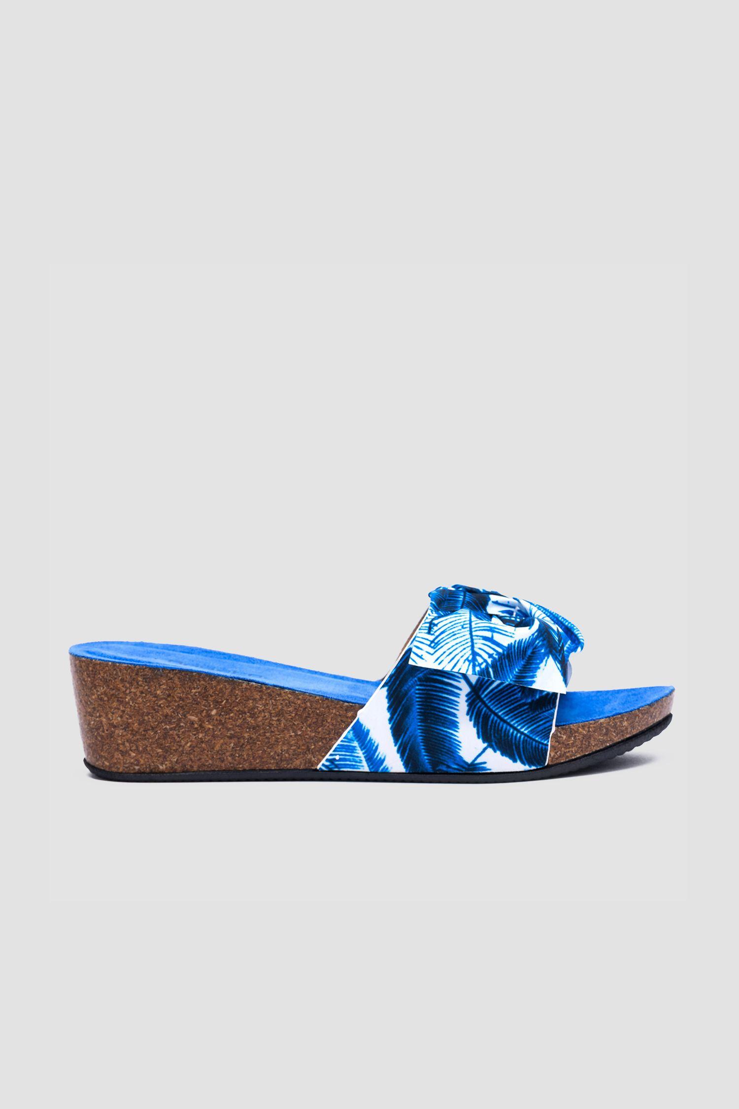 Sandalia Mujer Azul Cristina Chinitown-0