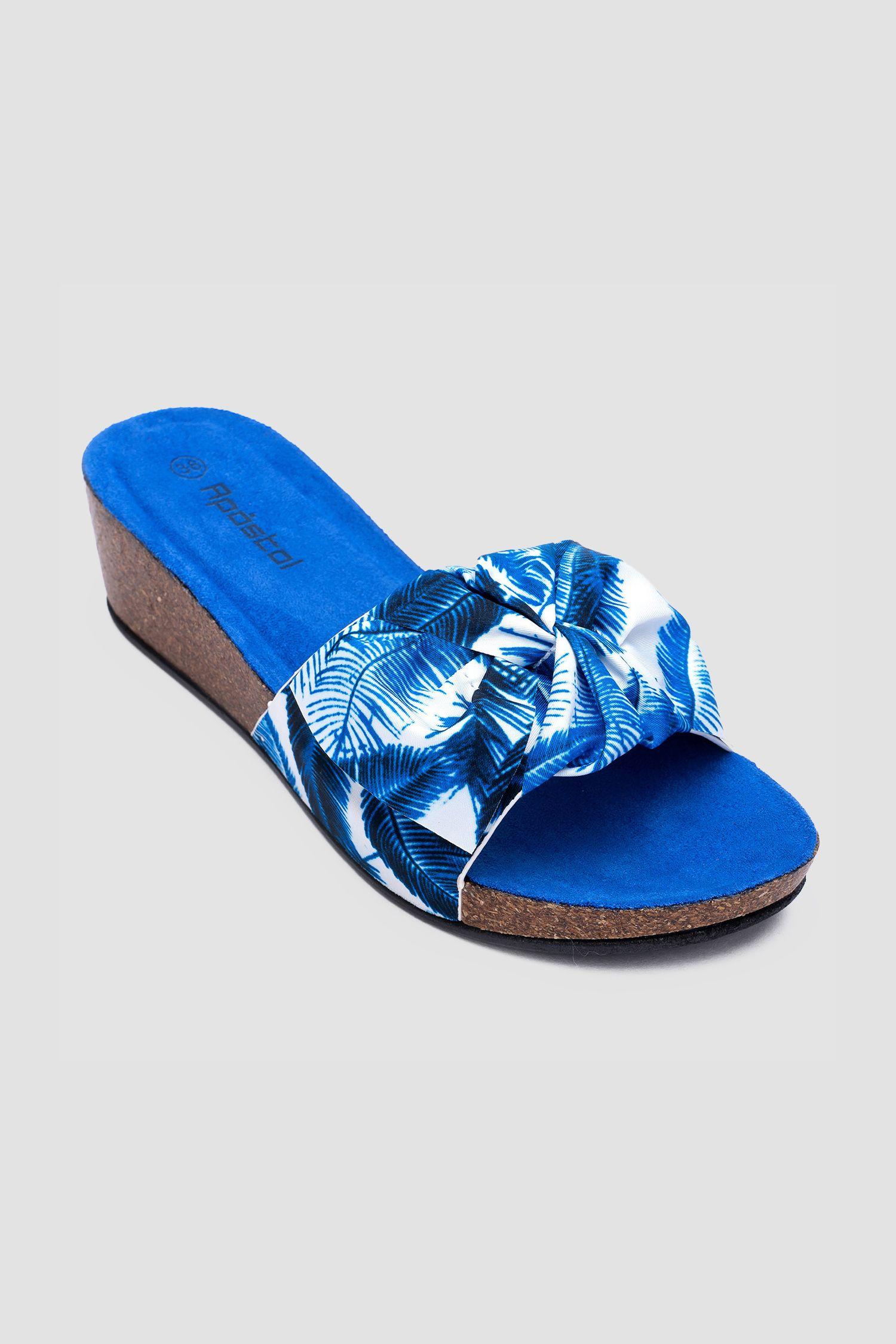 Sandalia Mujer Azul Cristina Chinitown-2