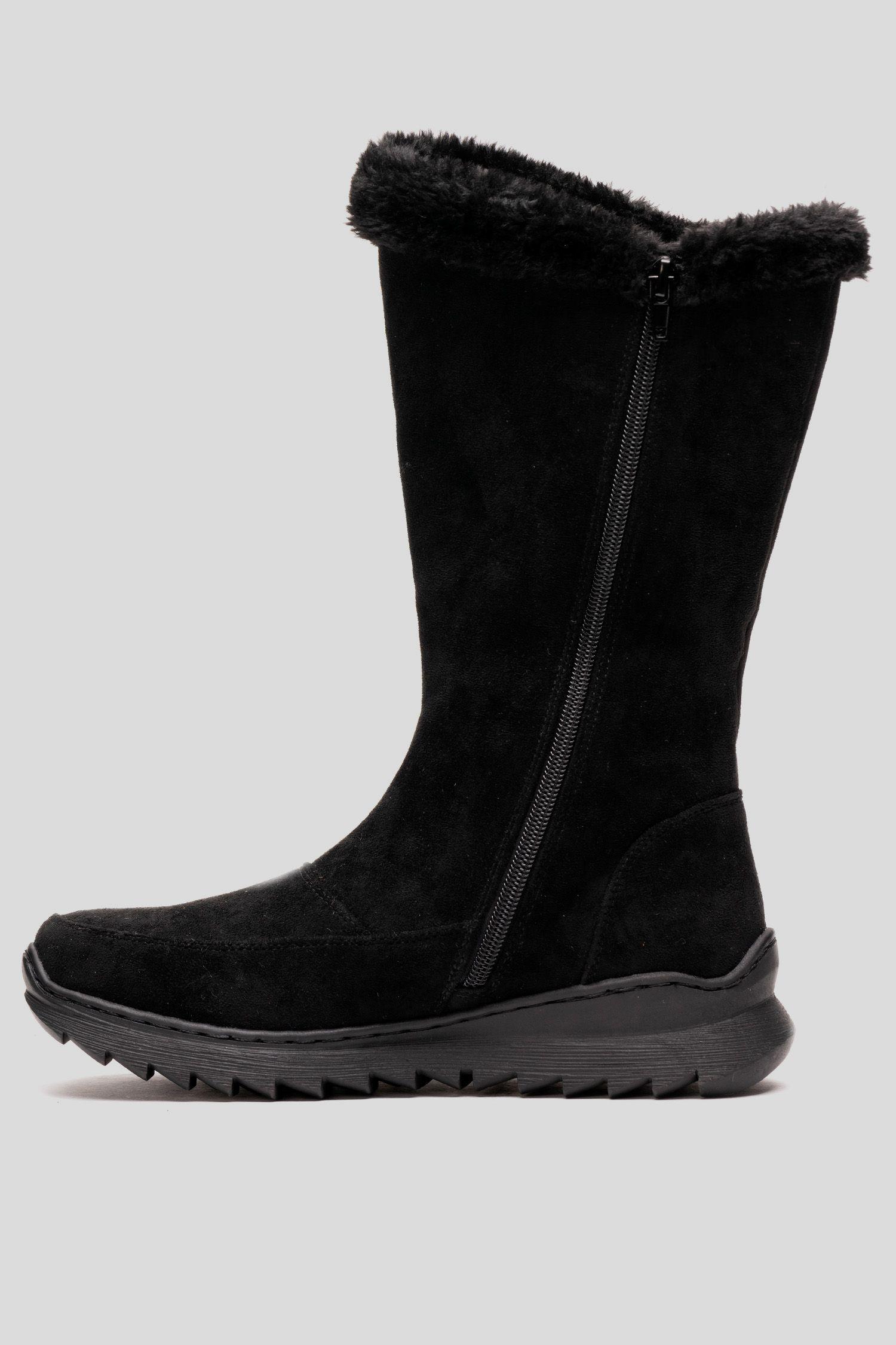 Bota Mujer Negro Valib Chancleta-1