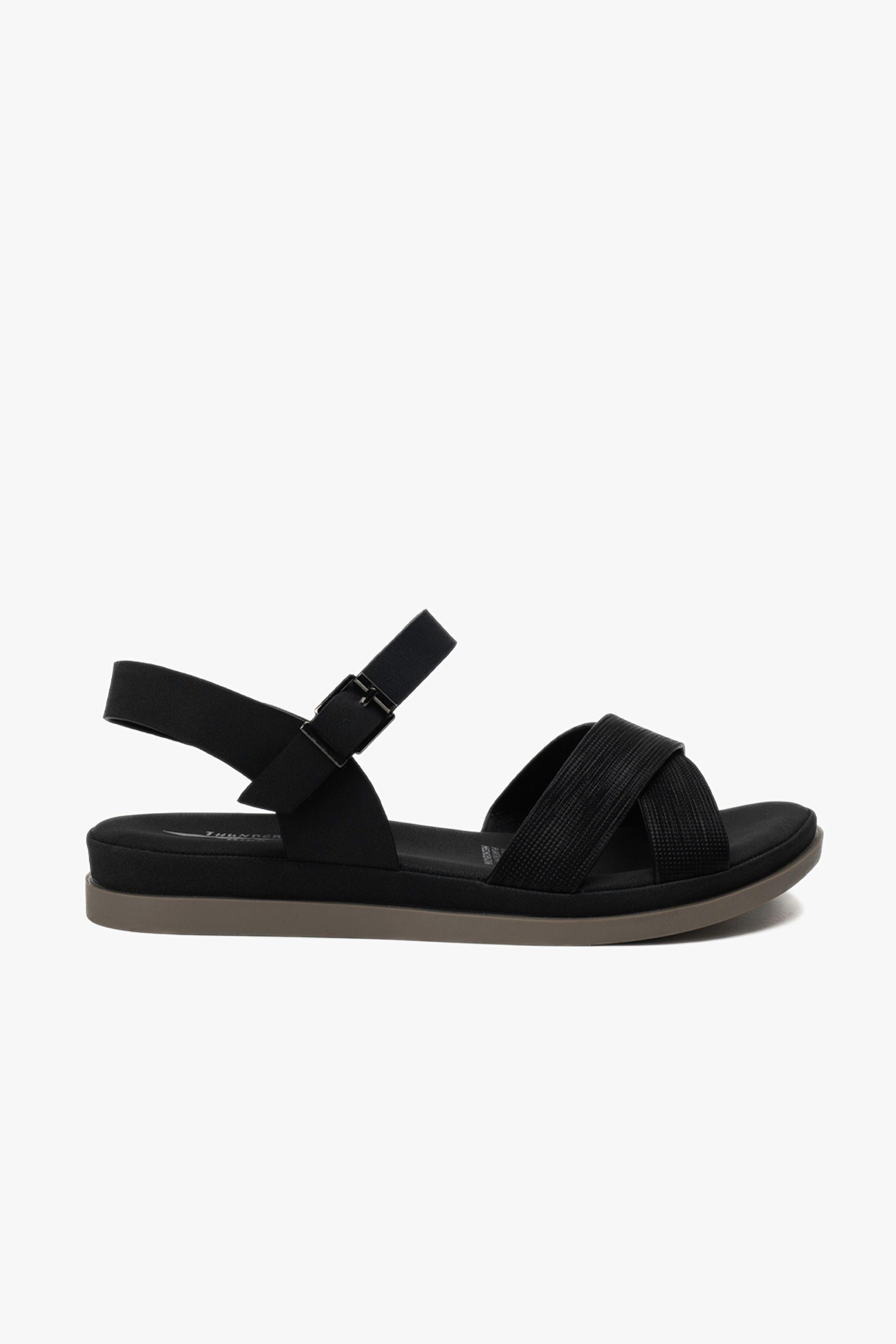 Sandalia Casual Mujer Negro Laurel Chinitown-0