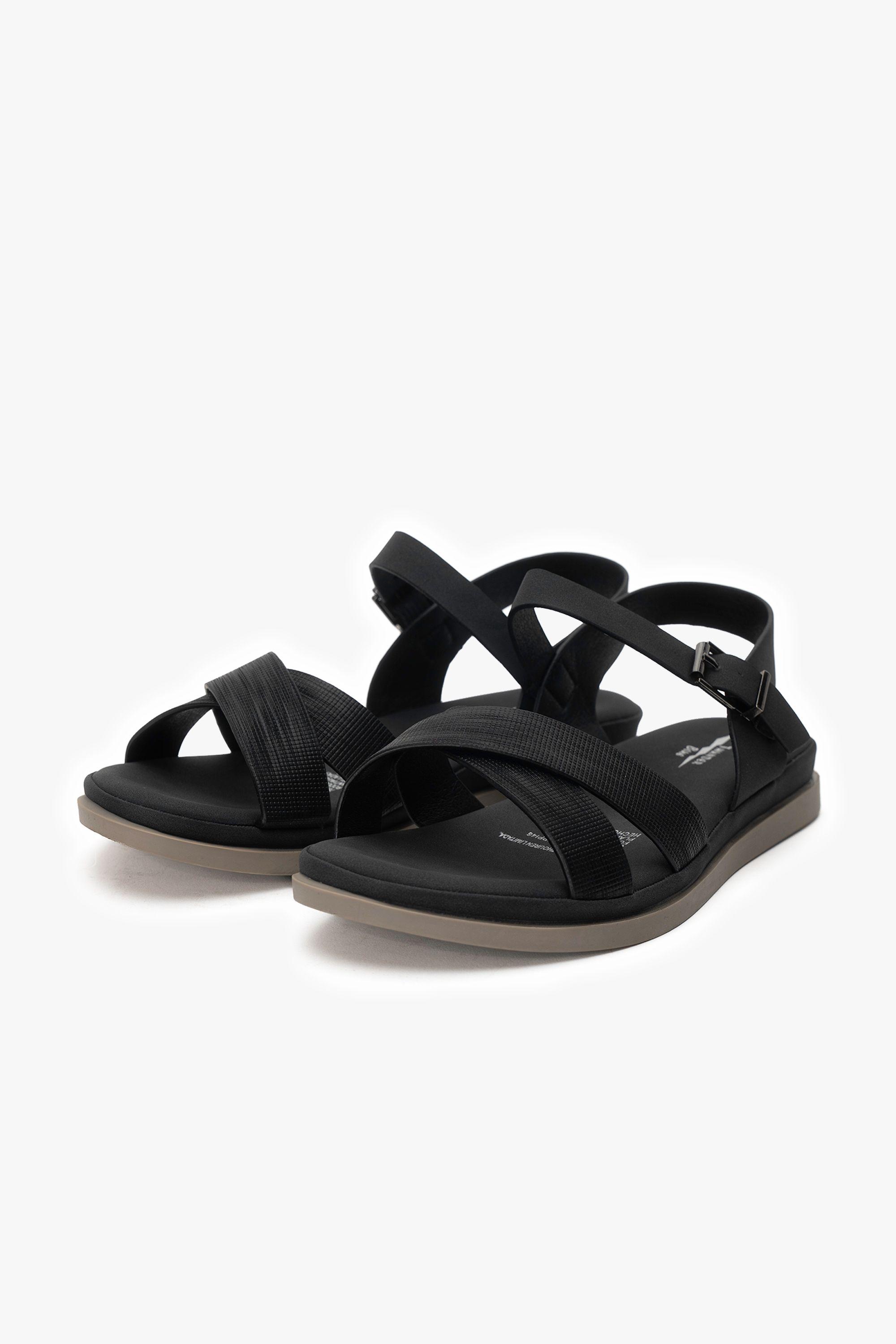 Sandalia Casual Mujer Negro Laurel Chinitown-1