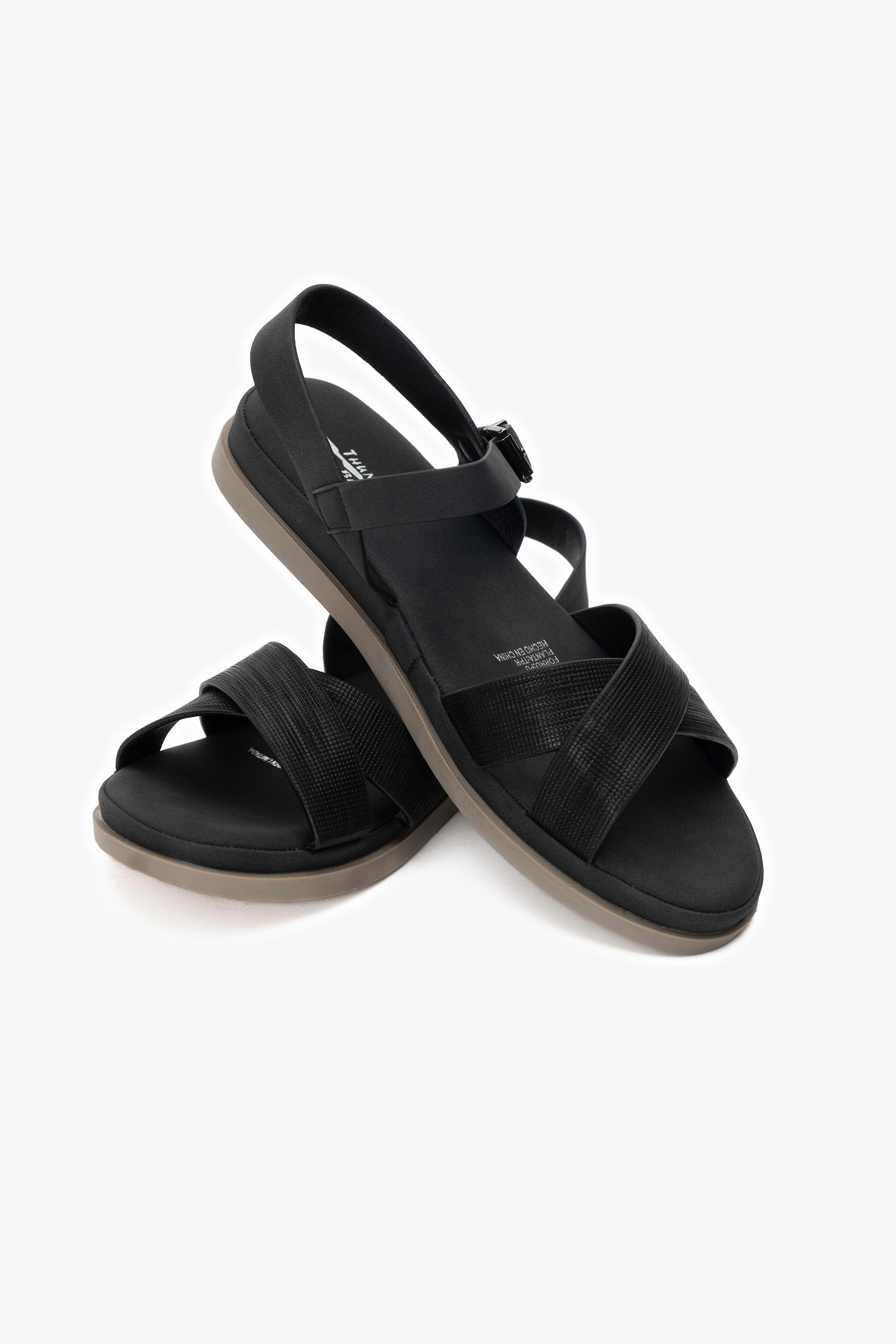 Sandalia Casual Mujer Negro Laurel Chinitown-4