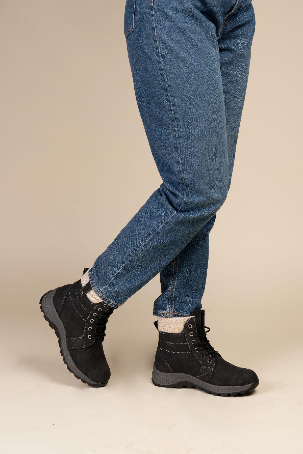 Botín Casual Mujer Gris Skylar Chinitown-1