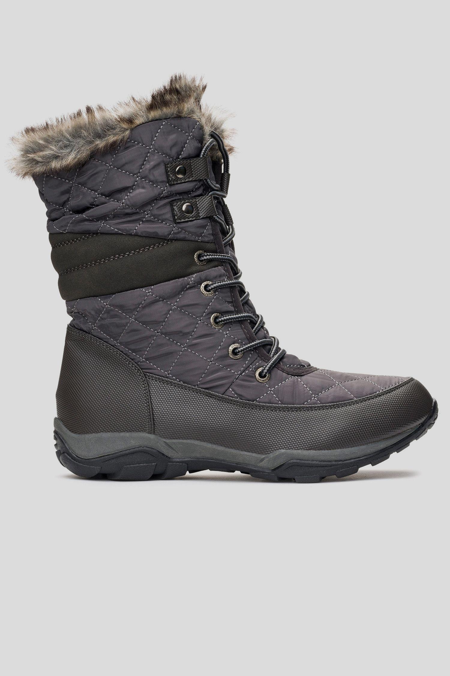 Bota Invernal Mujer Gris Roma Chinitown-0
