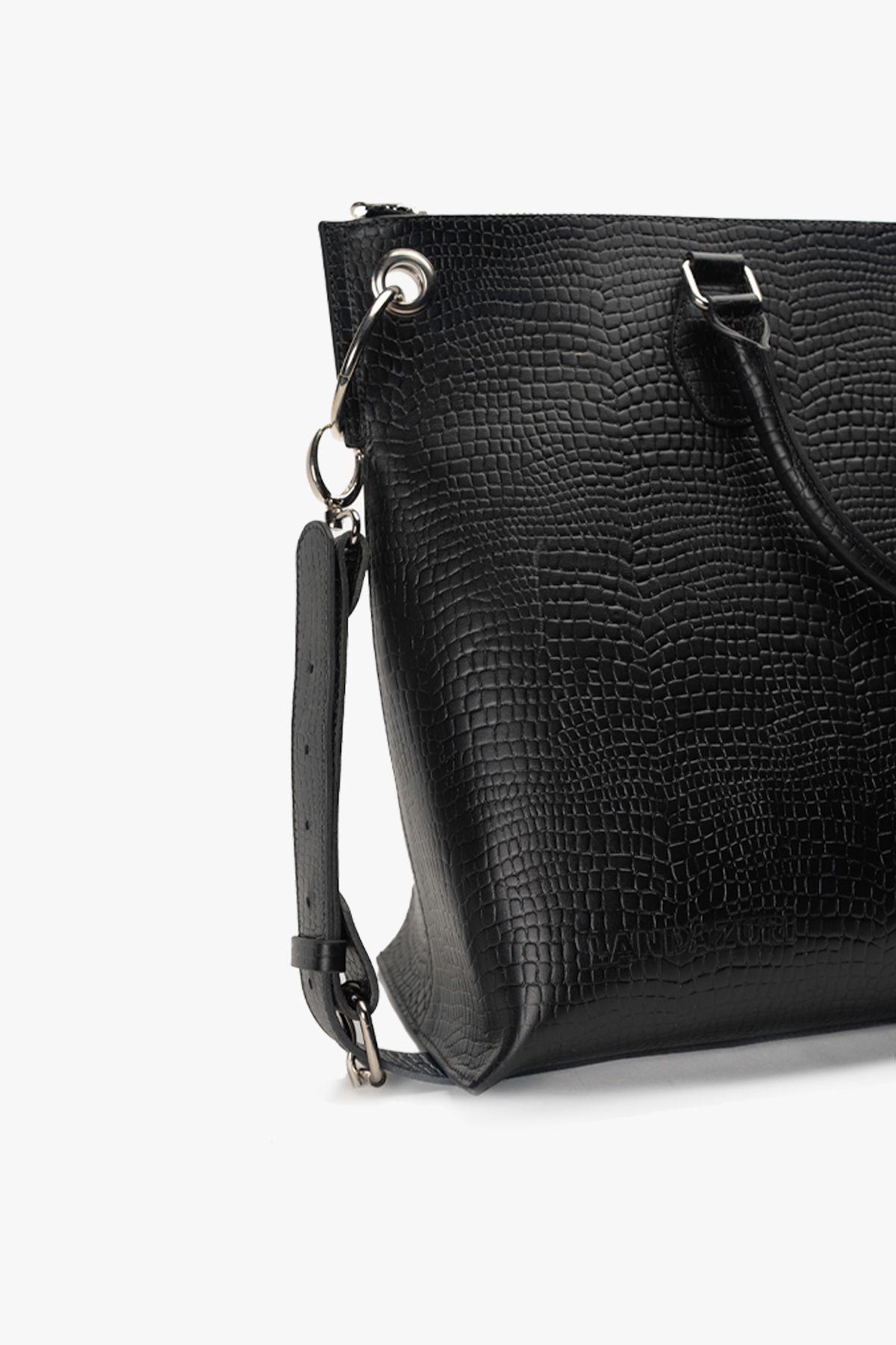Bolso de Diseñador Negro Raptor Landazuri-2