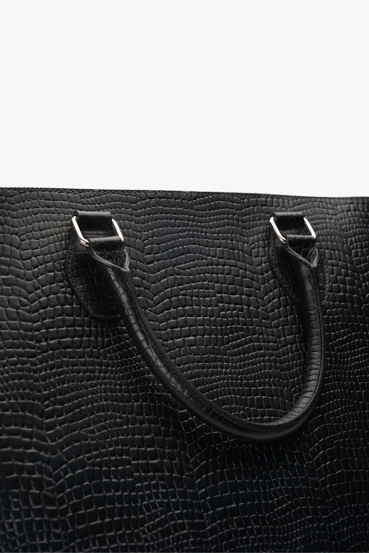 Bolso de Diseñador Negro Raptor Landazuri-4
