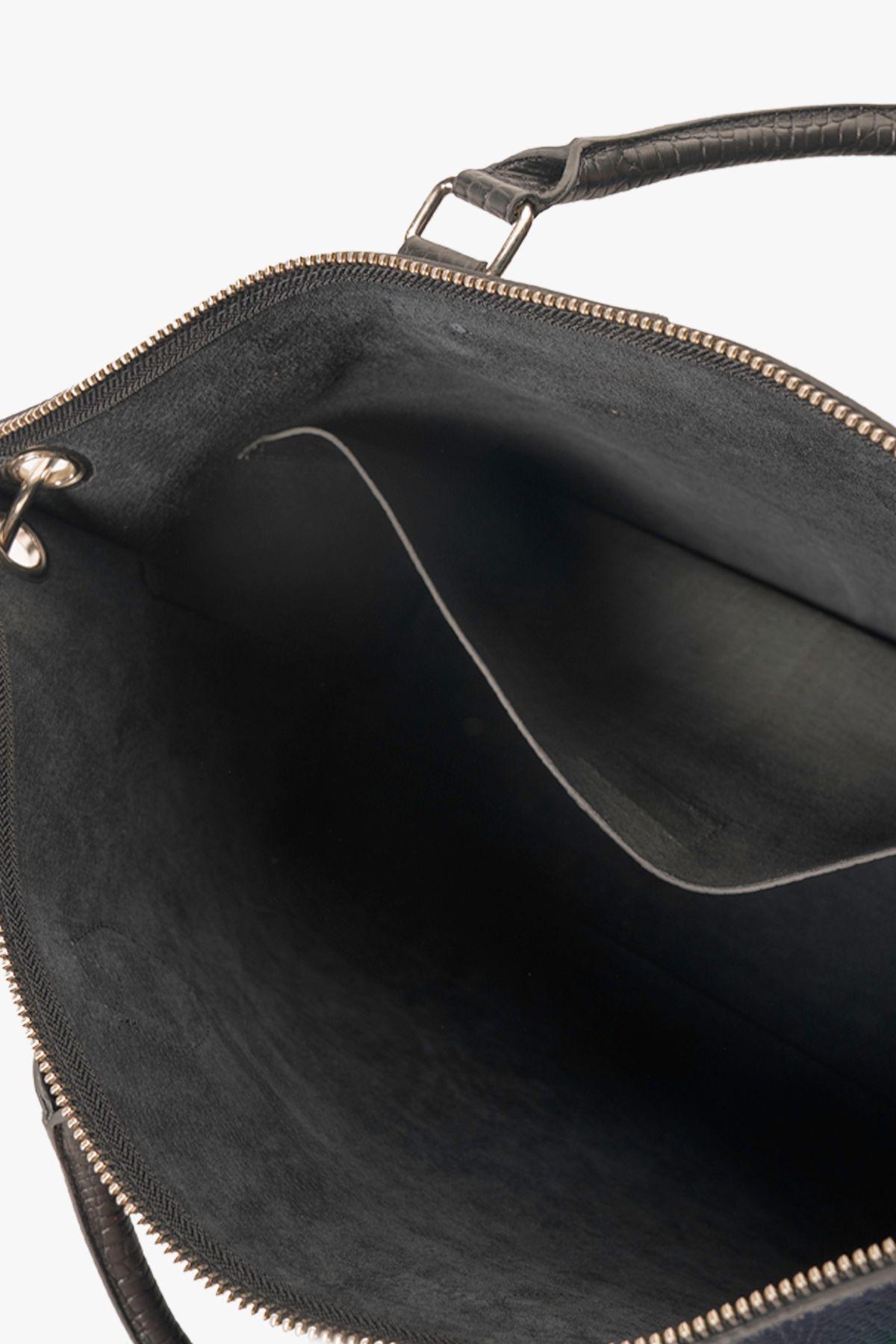 Bolso de Diseñador Negro Raptor Landazuri-6