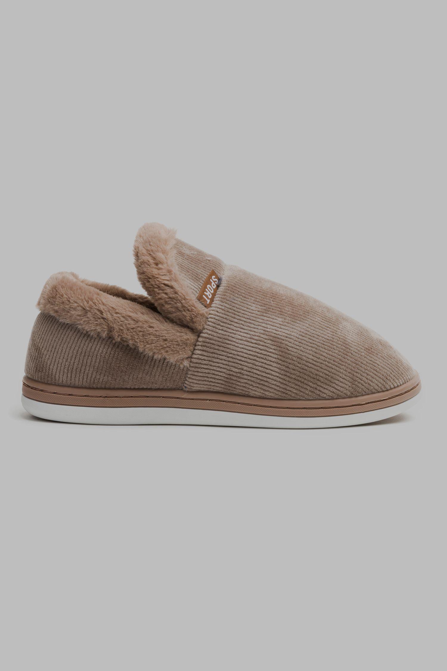 Pantufla Hombre Café claro Simio Chancleta-0